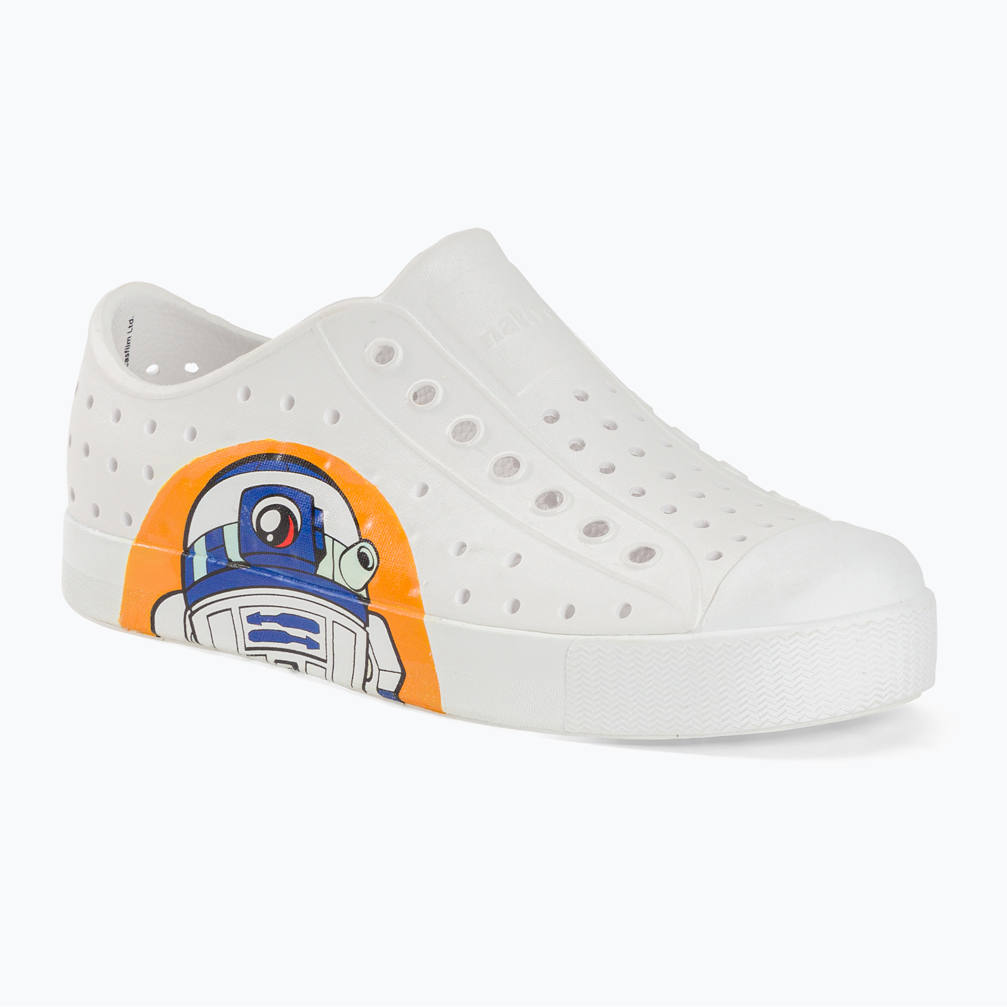 Buty dziecięce Native NA-12112602 Jefferson Block Jr shell white/shell white/droids bff | WYSYŁKA W 24H | 30 DNI NA ZWROT