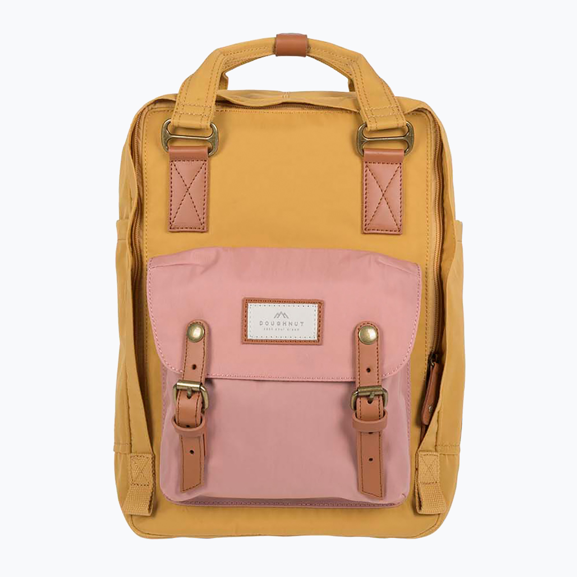 Plecak miejski Doughnut Macaroon 16 l yellow/rose | WYSYŁKA W 24H | 30 DNI NA ZWROT