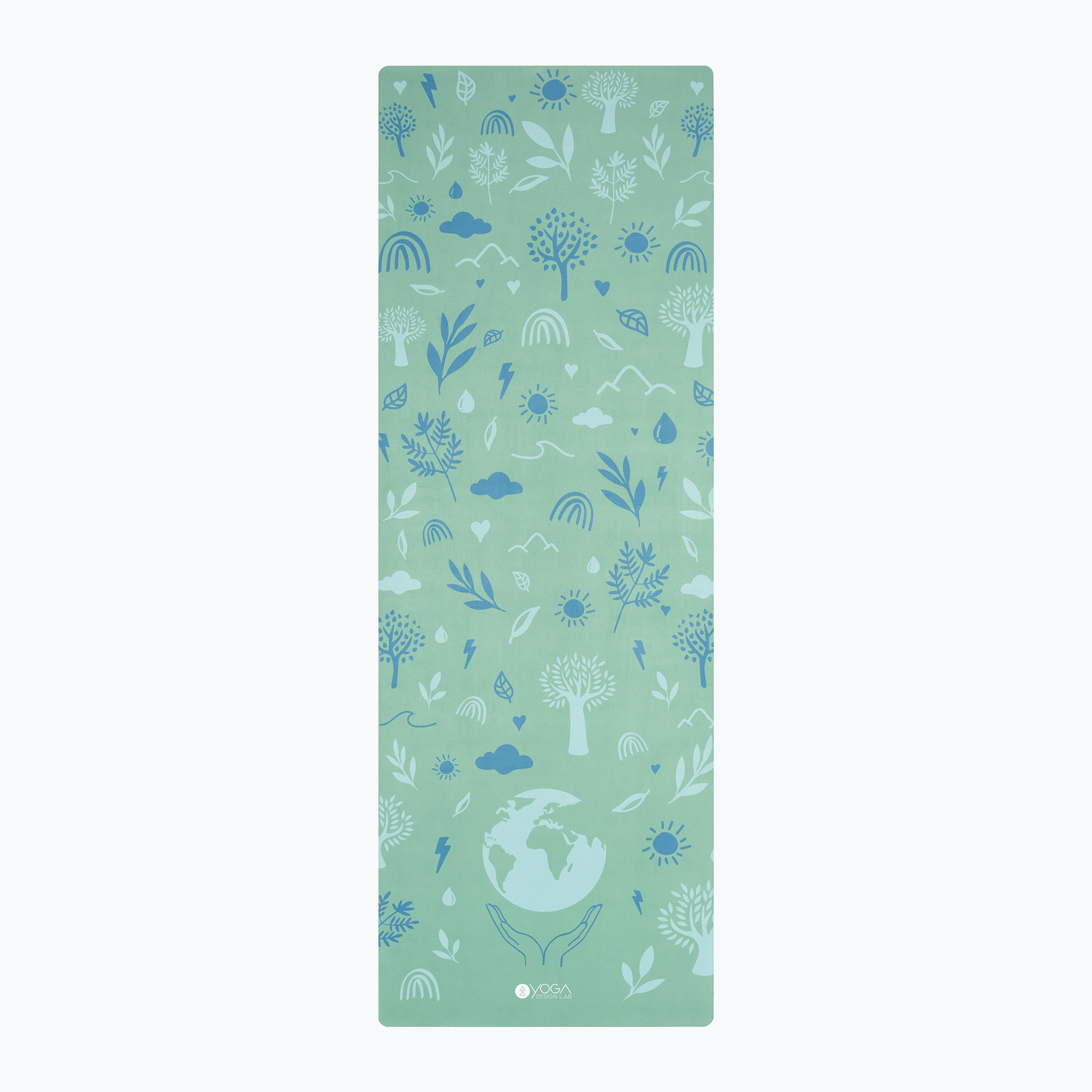 Mata do jogi Yoga Design Lab Green Earth 3.5 mm green | WYSYŁKA W 24H | 30 DNI NA ZWROT