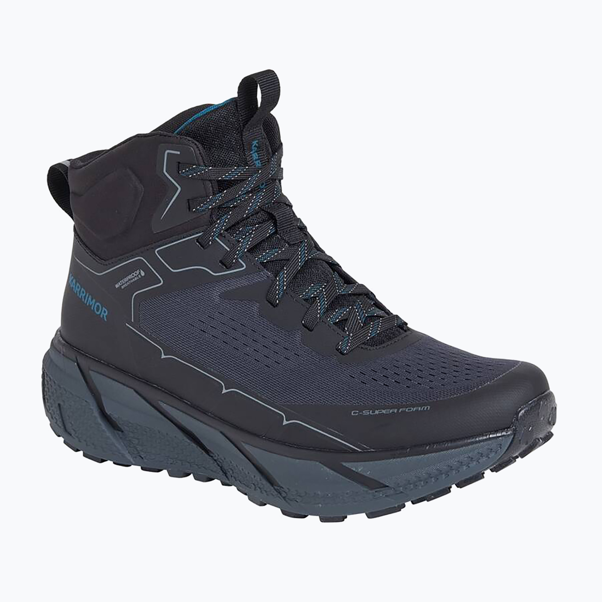 Buty trekkingowe męskie Karrimor Singletrack Mid black/grey 