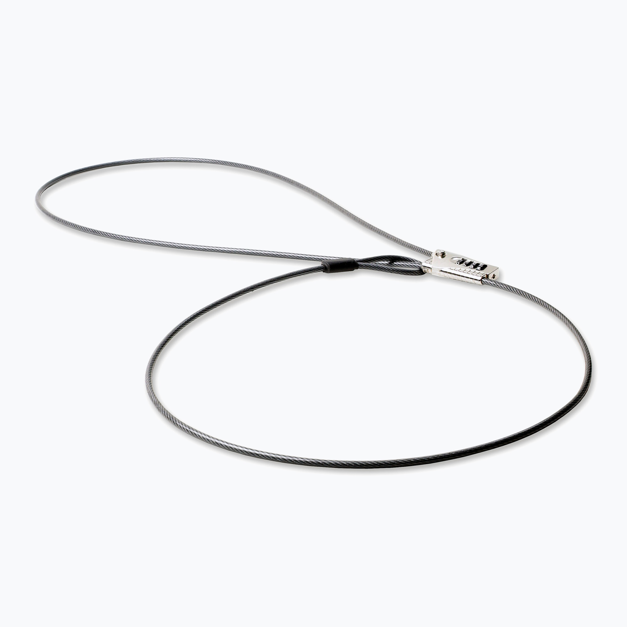 Linka zabezpieczająca z szyfrem Lifeventure Sliding Cable Lock black 