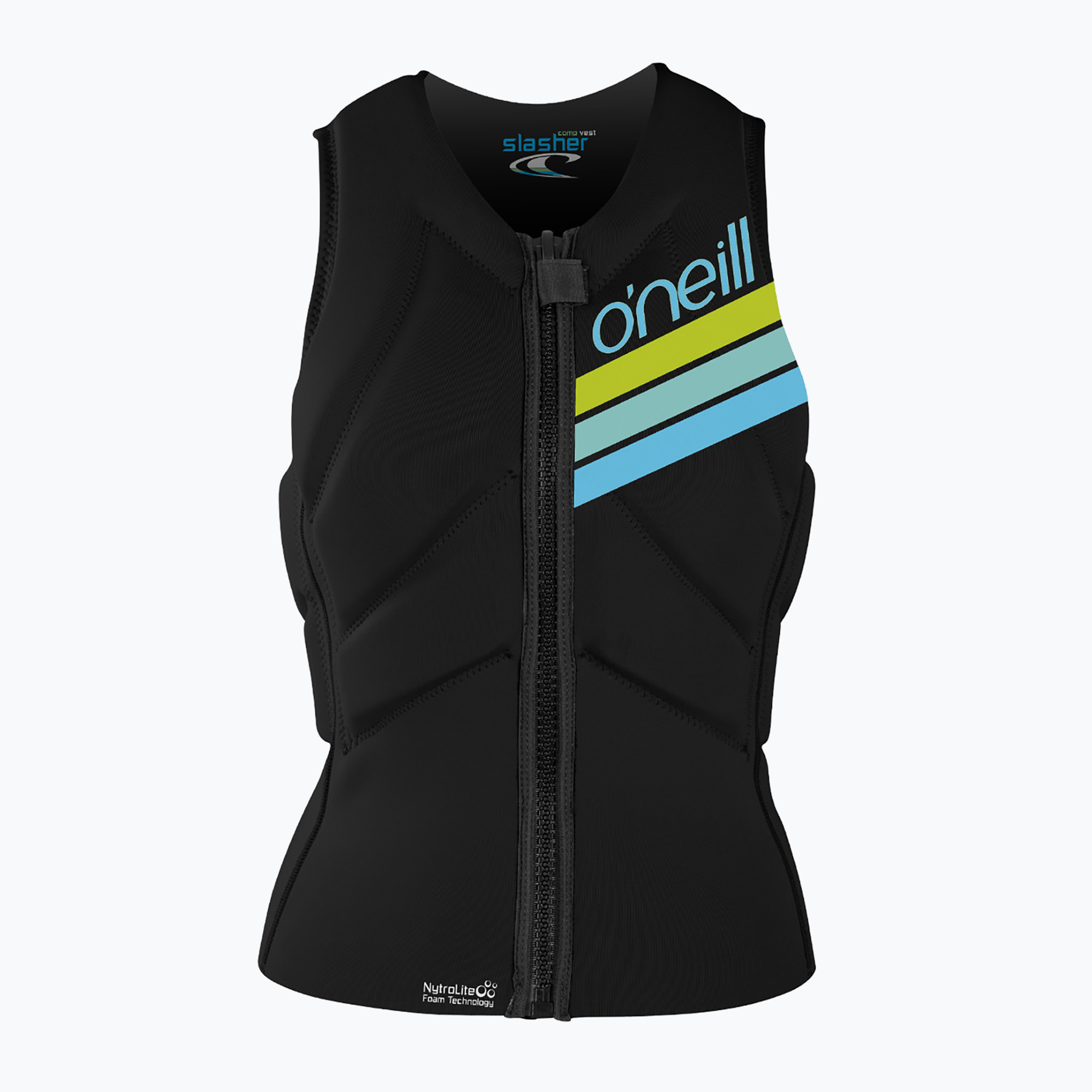 Kamizelka ochronna damska O'Neill Slasher Kite black/black/black 
