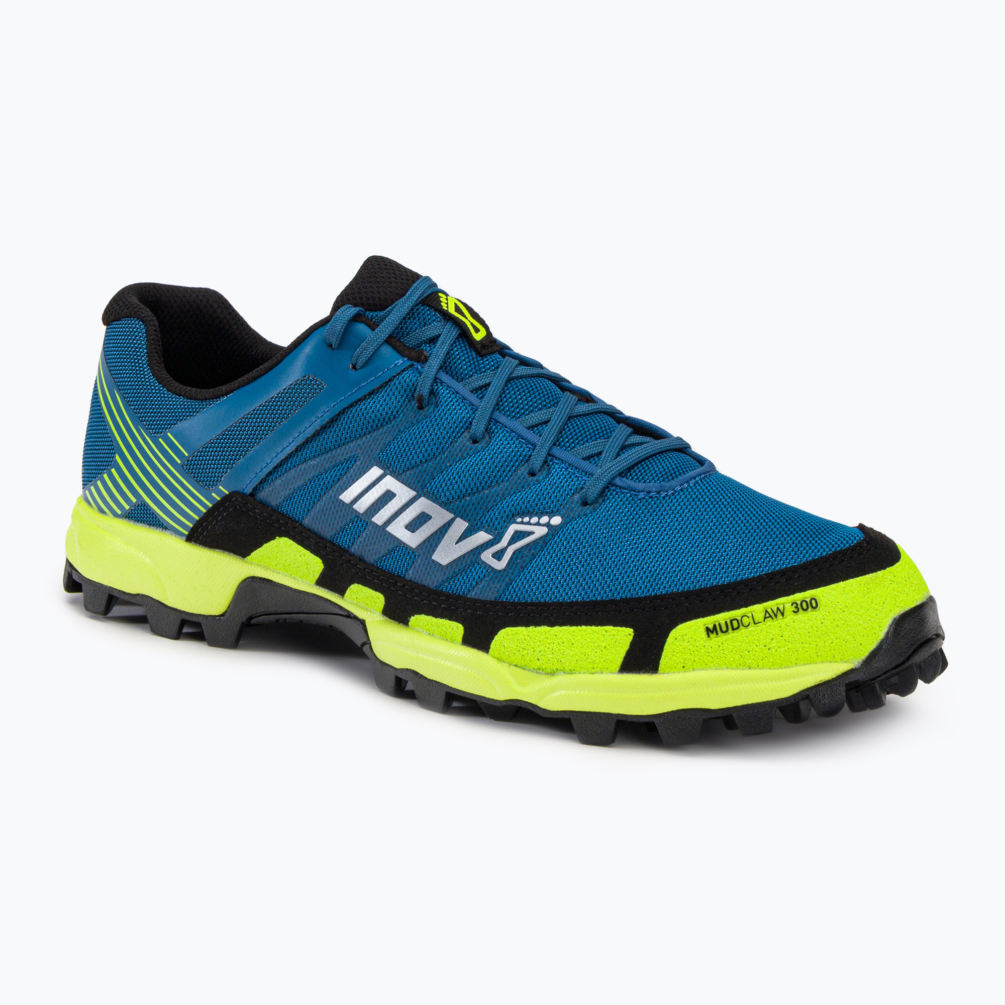 Buty do biegania męskie Inov-8 Mudclaw 300 blue/yellow | WYSYŁKA W 24H | 30 DNI NA ZWROT