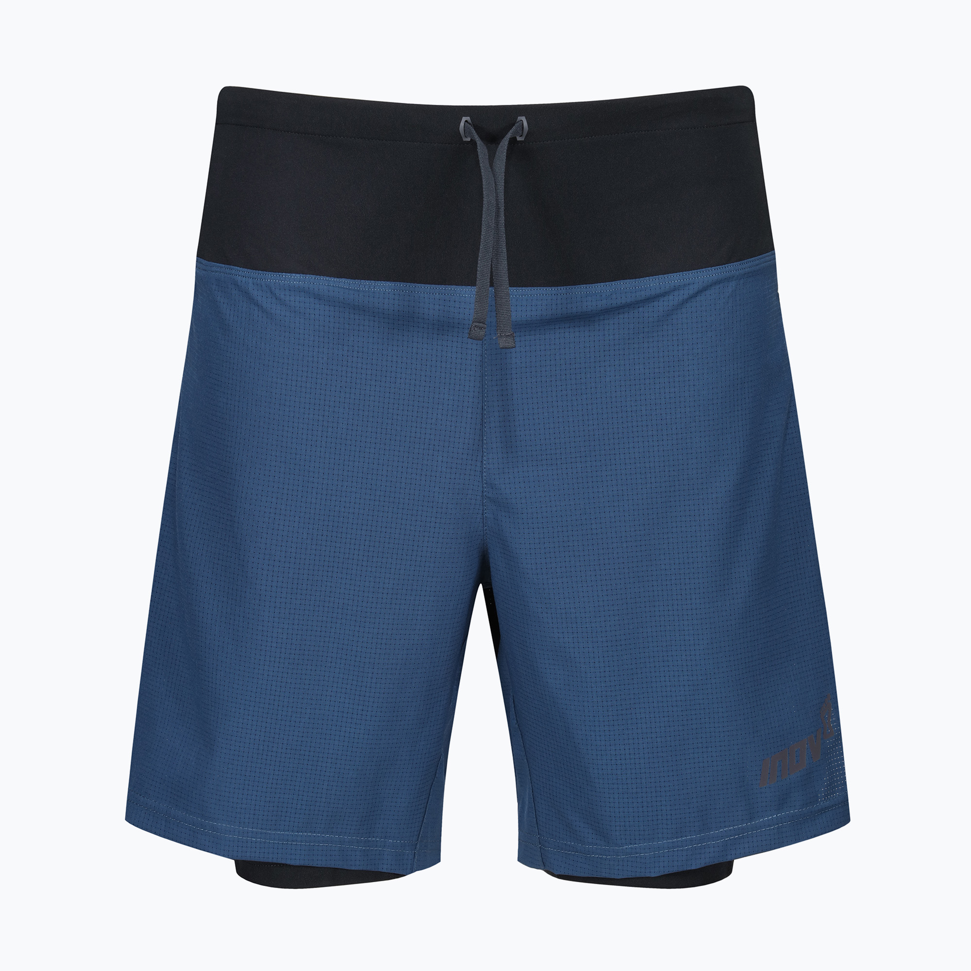 Spodenki do biegania męskie Inov-8 TrailFly Ultra 7" 2in1 navy | WYSYŁKA W 24H | 30 DNI NA ZWROT