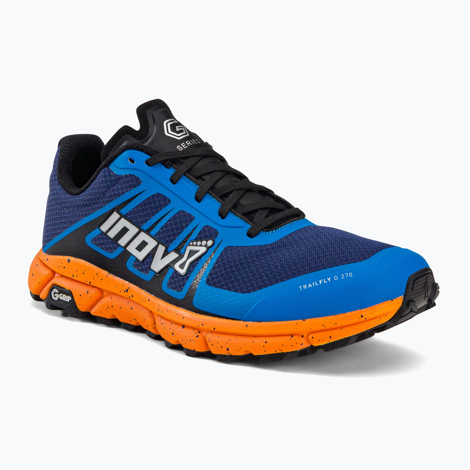 Buty do biegania męskie Inov-8 Trailfly G 270 V2 blue/nectar | WYSYŁKA W 24H | 30 DNI NA ZWROT