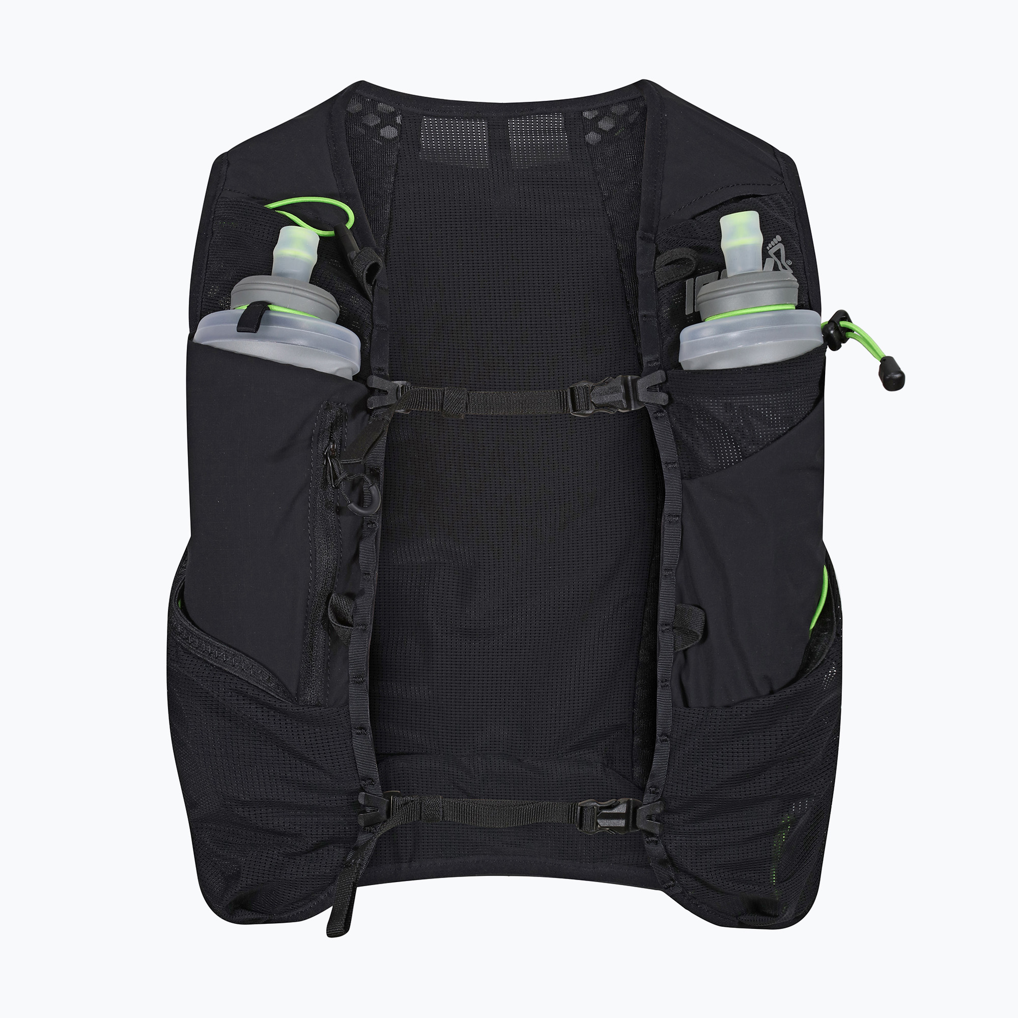 Kamizelka do biegania Inov-8 Ultrapack Pro 2in1 black/green 