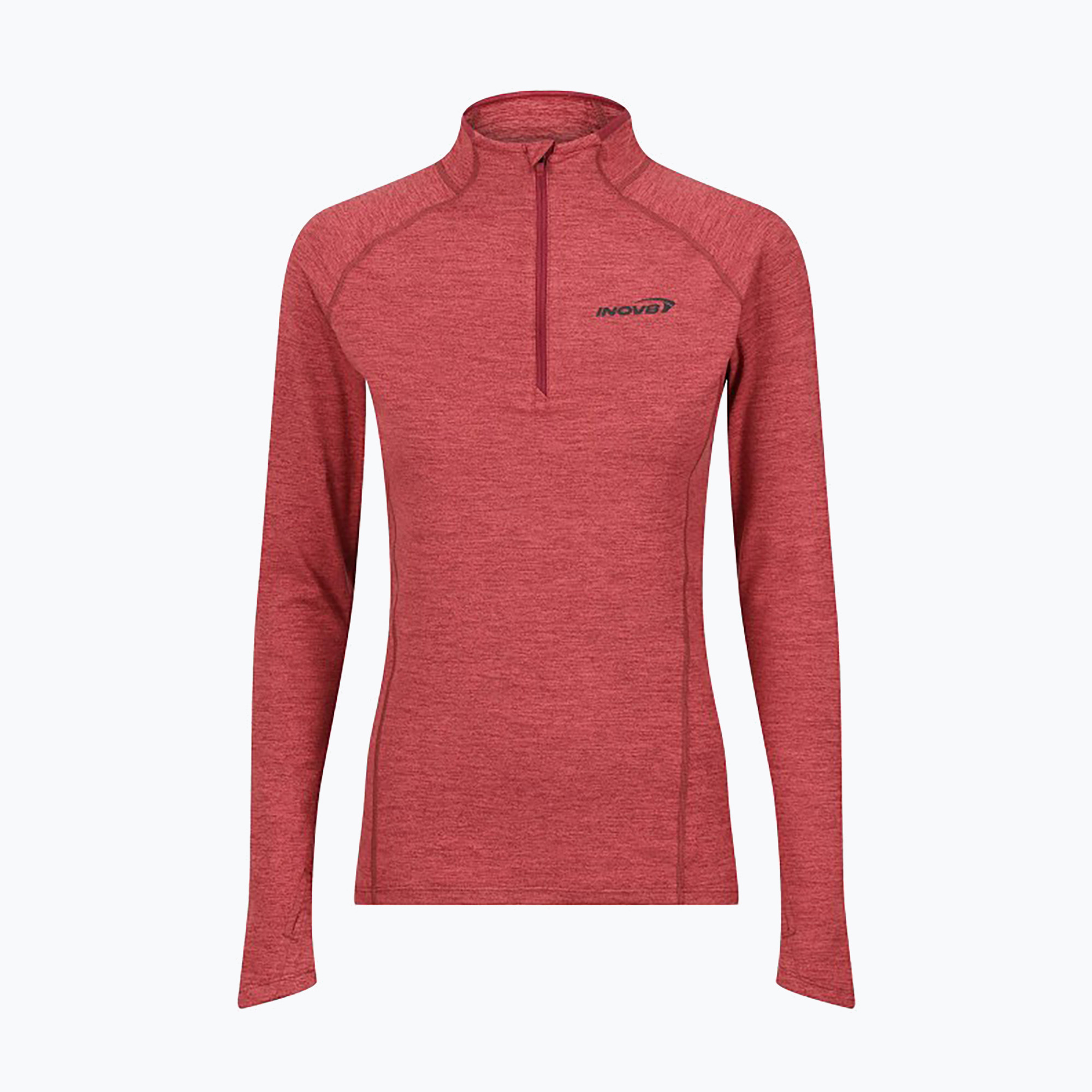 Bluza do biegania damska Inov-8 Train Elite Mid Half Zip dusty rose | WYSYŁKA W 24H | 30 DNI NA ZWROT