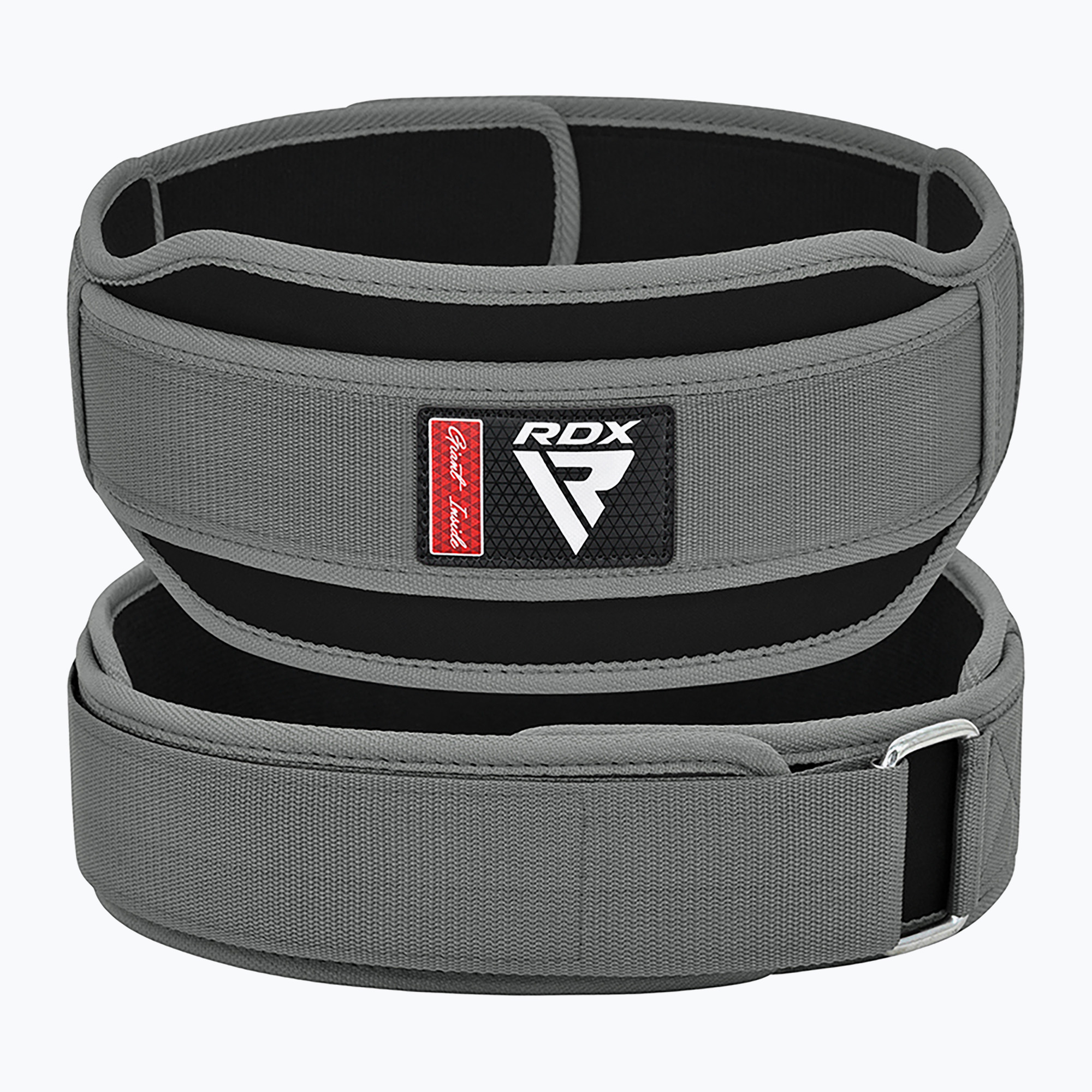 Pas do podnoszenia ciężarów RDX Rx5 Weightlifting Belt grey | WYSYŁKA W 24H | 30 DNI NA ZWROT