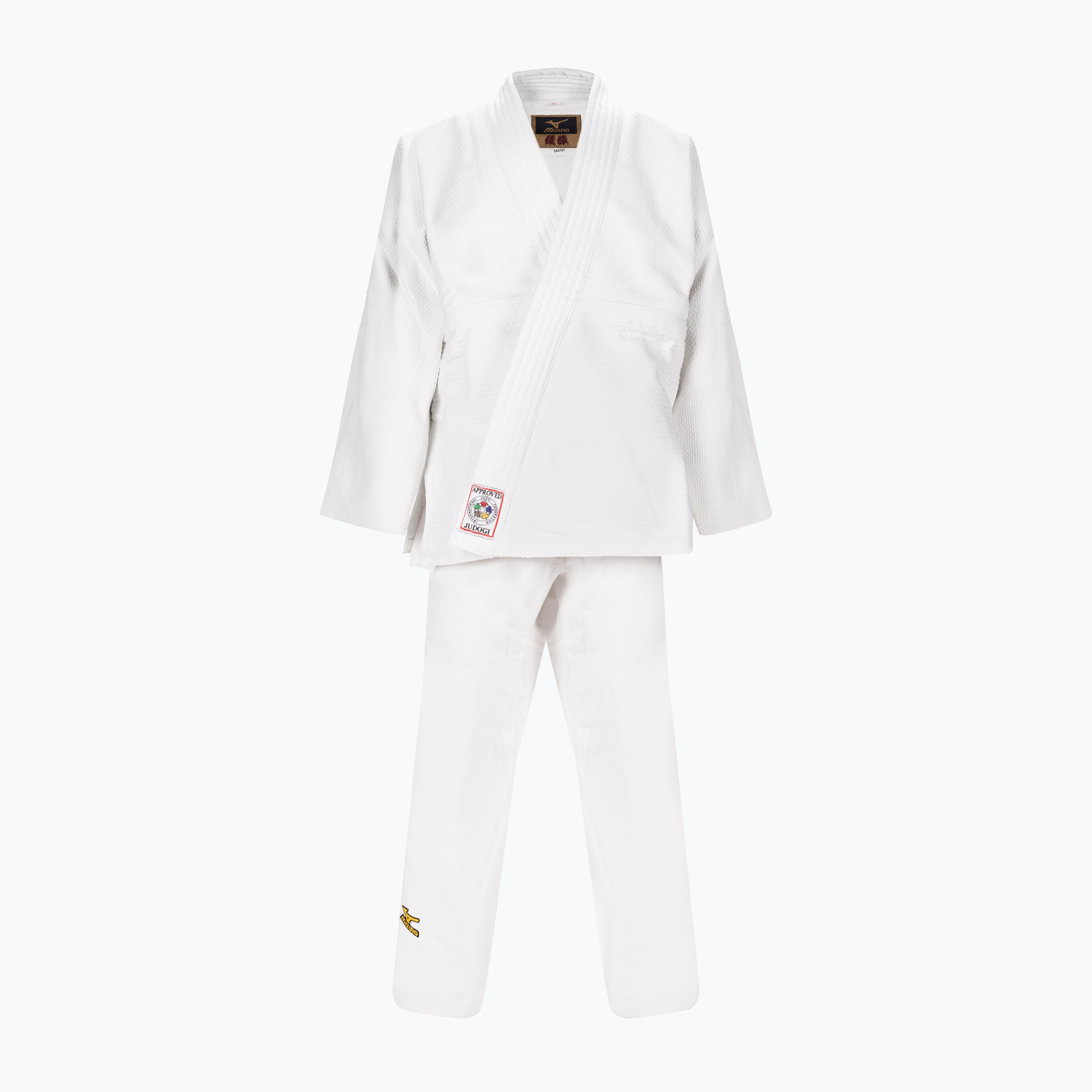 Zdjęcia - Ubrania do sportów walki Mizuno Gl do judo  Yusho białe 5A51013502 | WYSYŁKA W 24H | 30 DNI NA ZWROT 