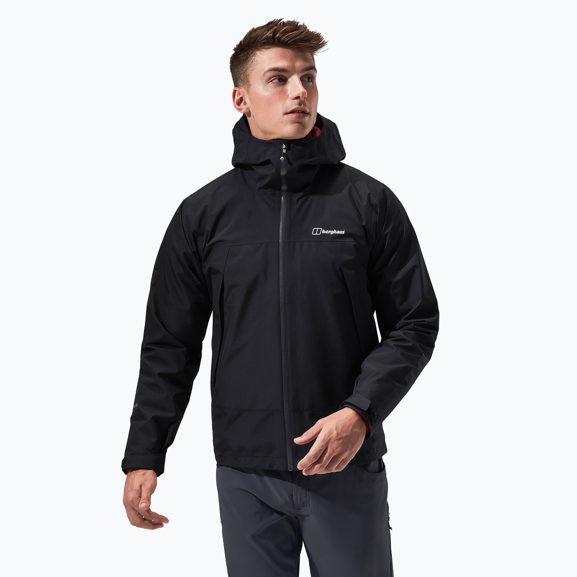 Kurtka przeciwdeszczowa męska Berghaus Paclite Dynak black/black | WYSYŁKA W 24H | 30 DNI NA ZWROT