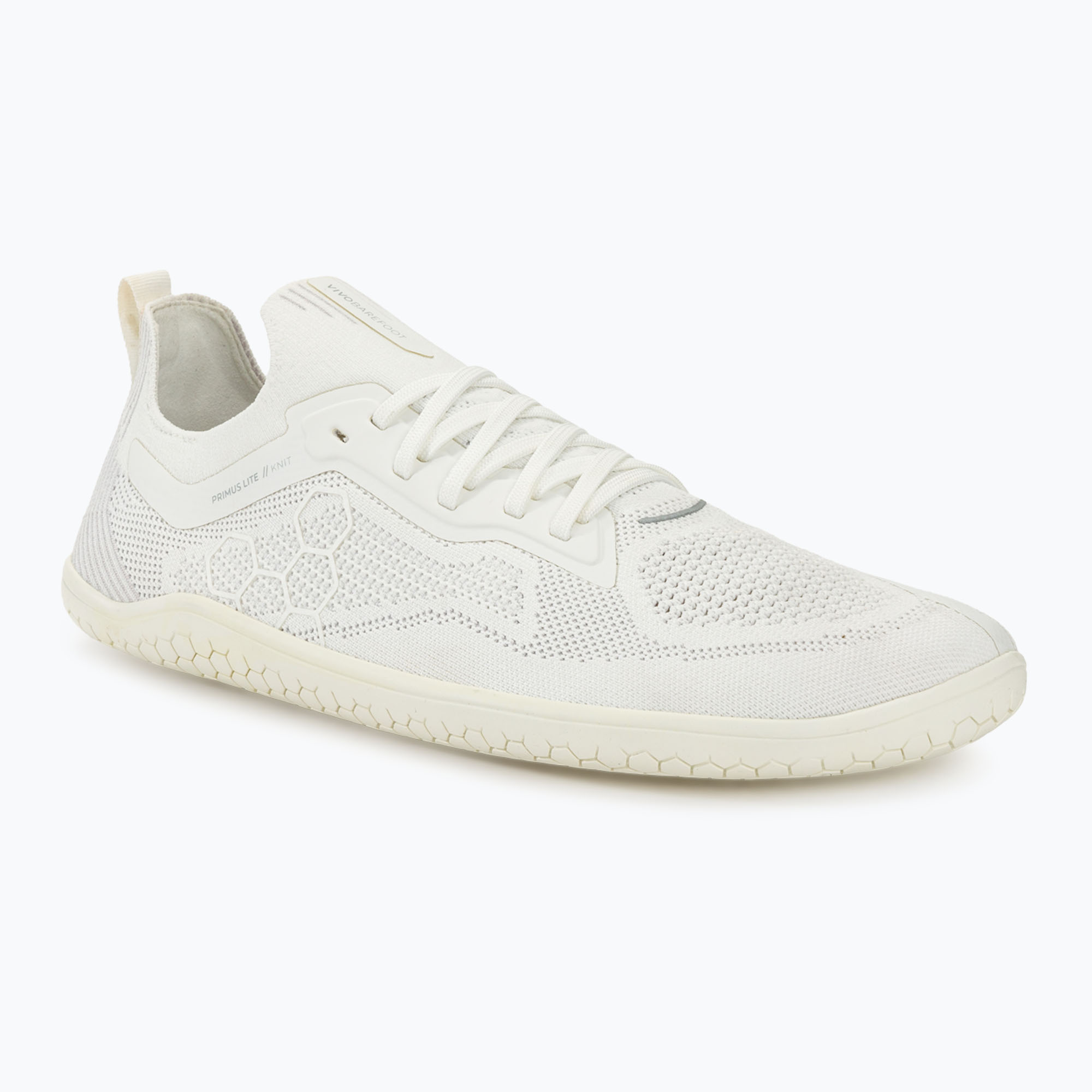 Buty barefoot męskie Vivobarefoot Primus Lite Knit bright white | WYSYŁKA W 24H | 30 DNI NA ZWROT