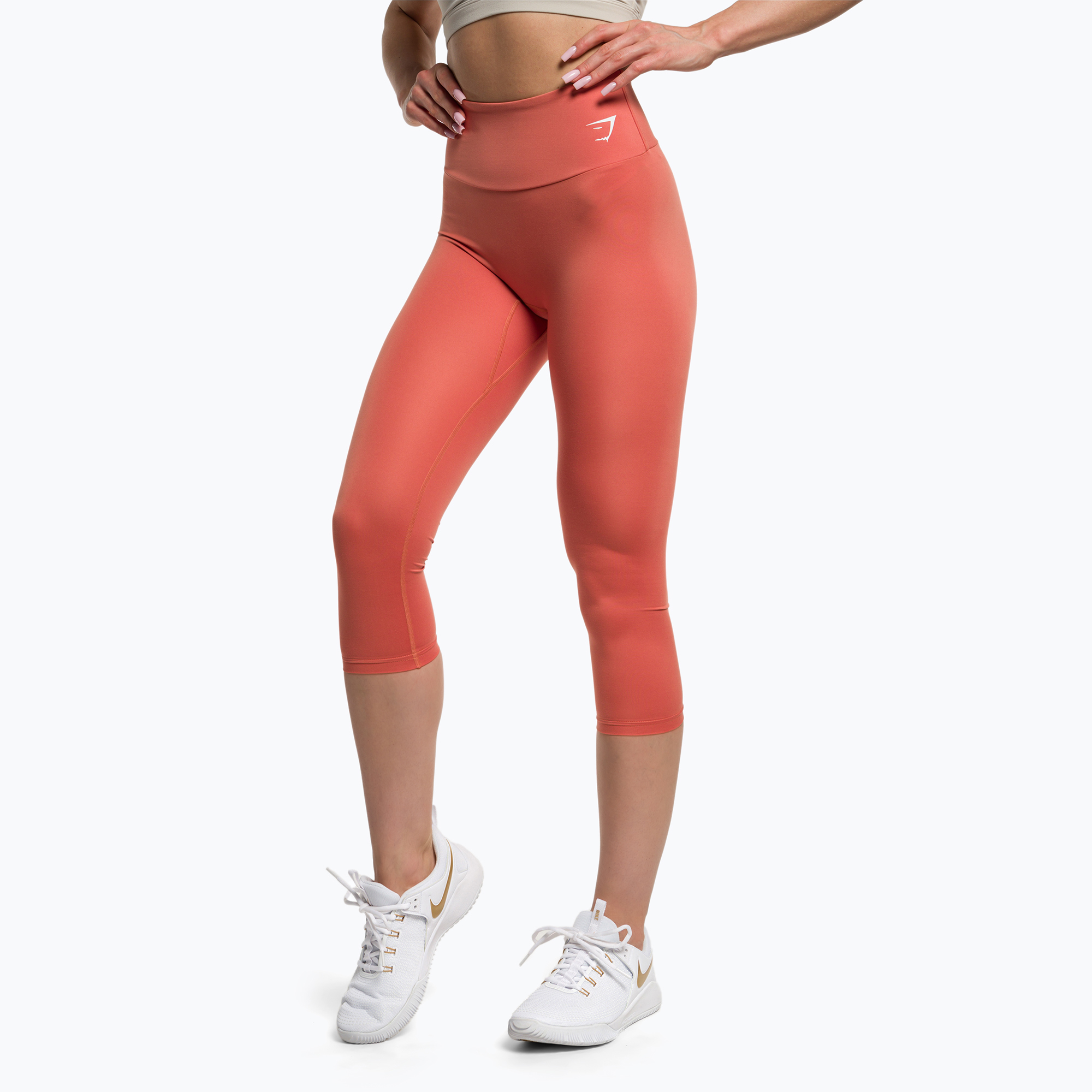Legginsy treningowe damskie Gymshark Training 7/8 earth orange | WYSYŁKA W 24H | 30 DNI NA ZWROT