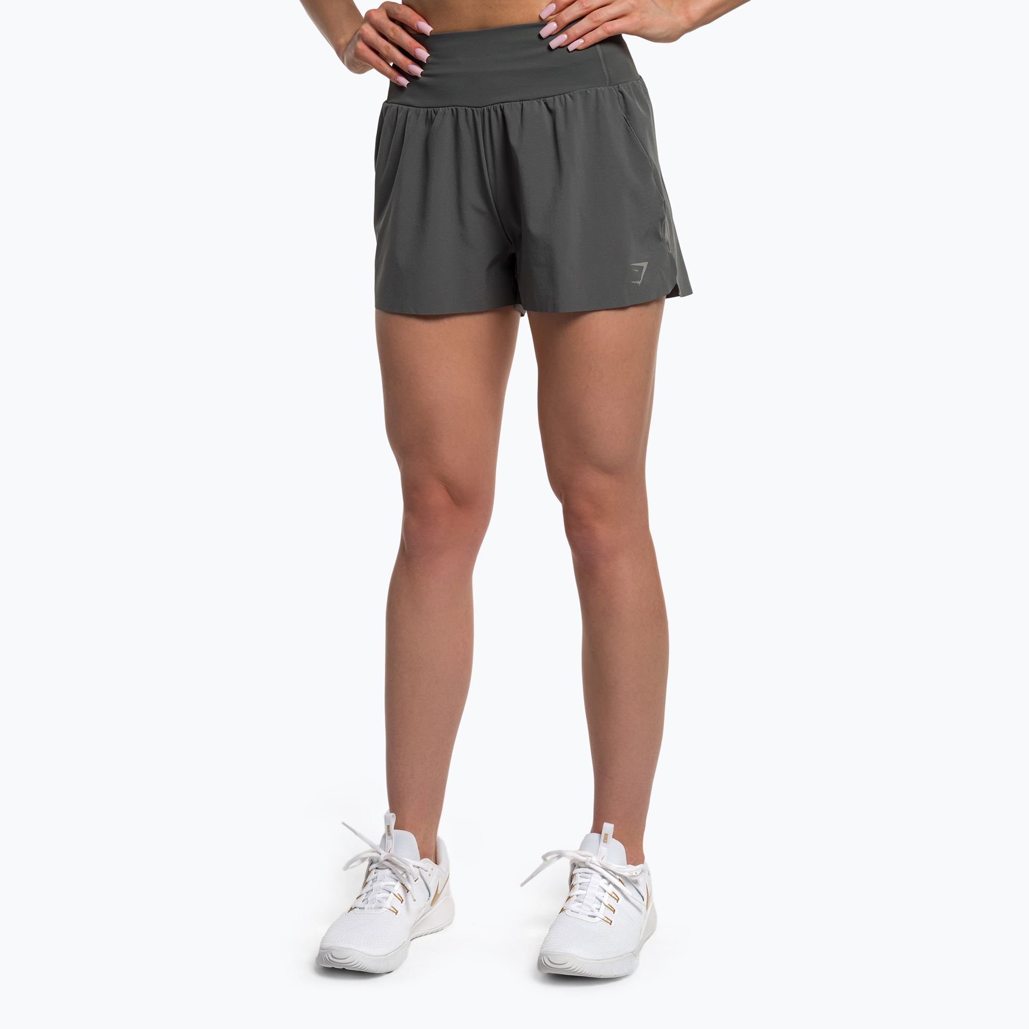 Spodenki treningowe damskie Gymshark Speed dark/grey | WYSYŁKA W 24H | 30 DNI NA ZWROT