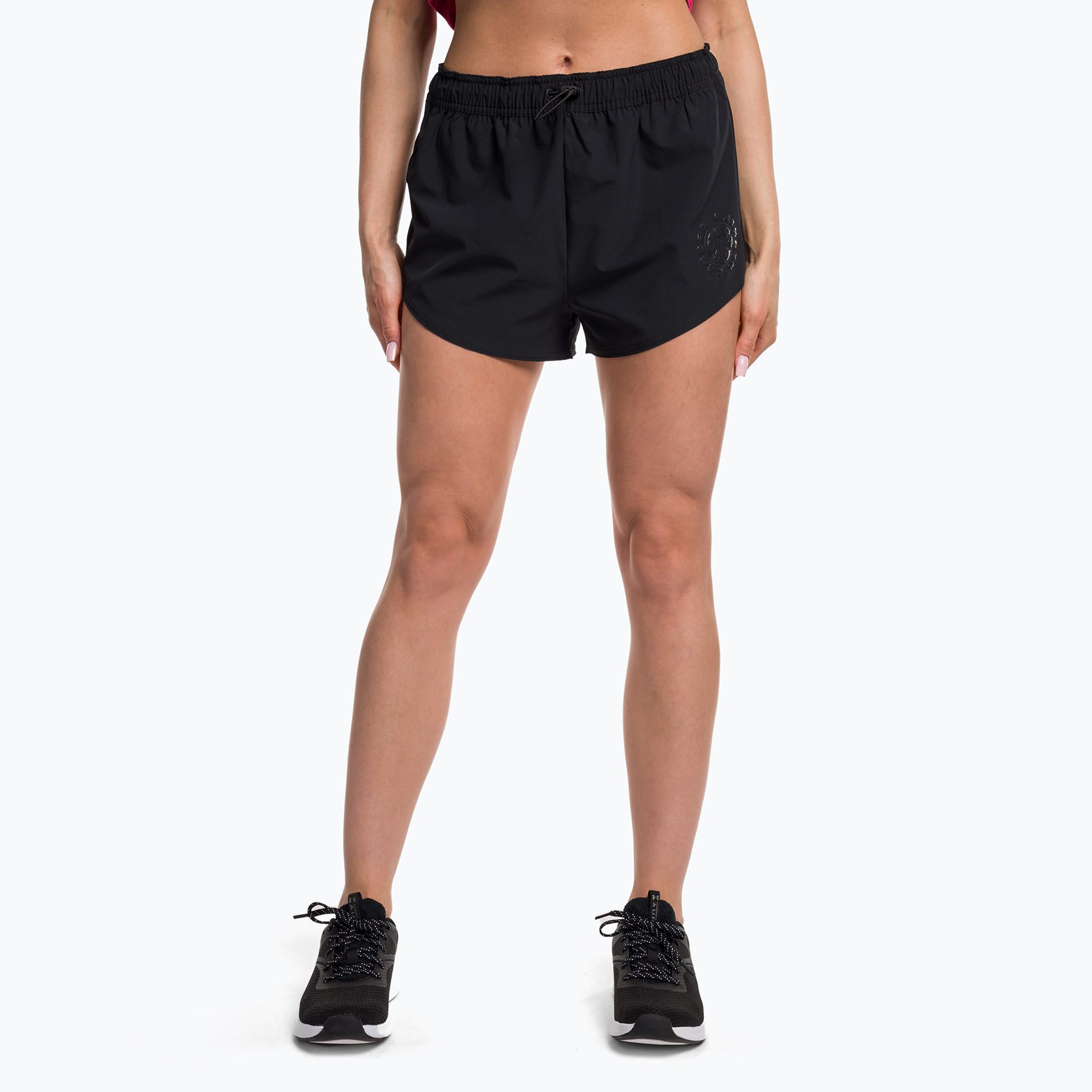 Spodenki treningowe damskie Gymshark KK Twins Woven black | WYSYŁKA W 24H | 30 DNI NA ZWROT