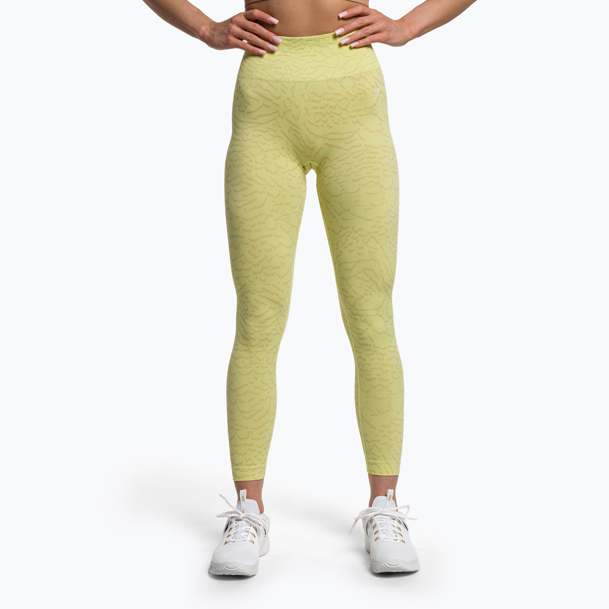 Legginsy treningowe damskie Gymshark Adapt Animal Seamless firefly green | WYSYŁKA W 24H | 30 DNI NA ZWROT