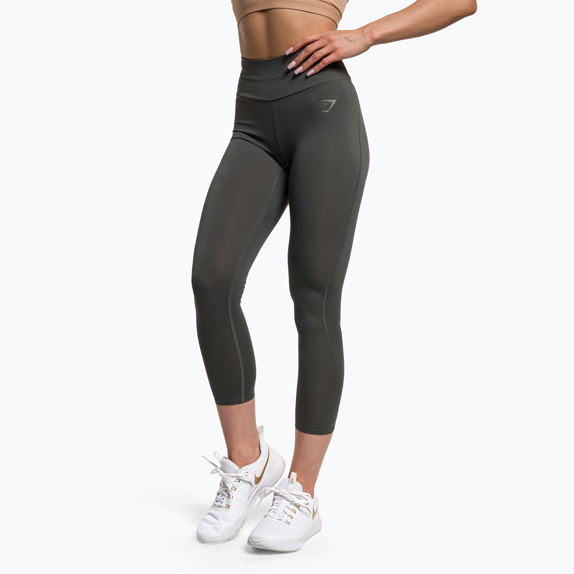 Legginsy treningowe damskie Gymshark Speed charcoal grey | WYSYŁKA W 24H | 30 DNI NA ZWROT