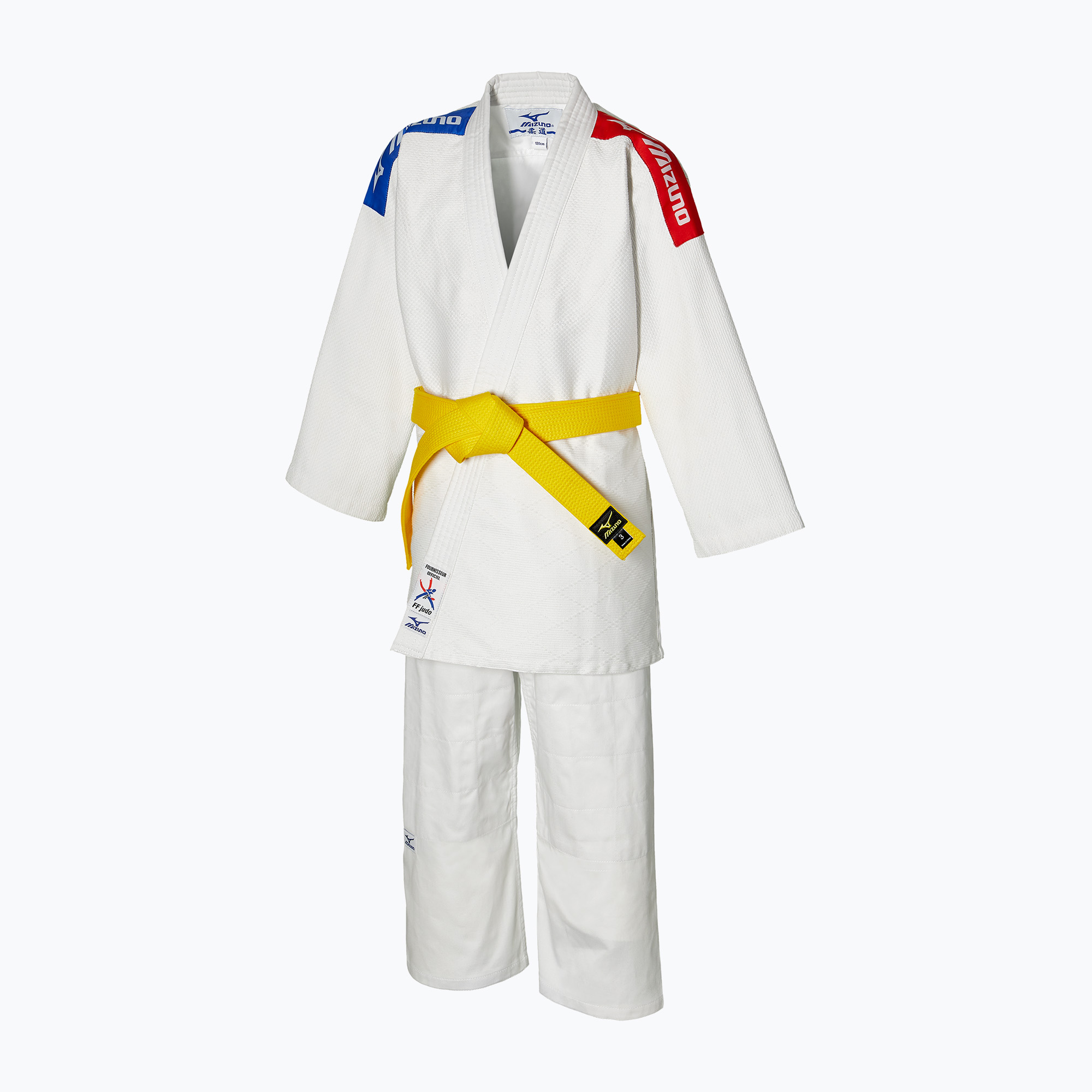 Zdjęcia - Ubrania do sportów walki Mizuno Judoga z paskiem  Kodomo białe 22GG1A352299 | WYSYŁKA W 24H | 30 DNI 