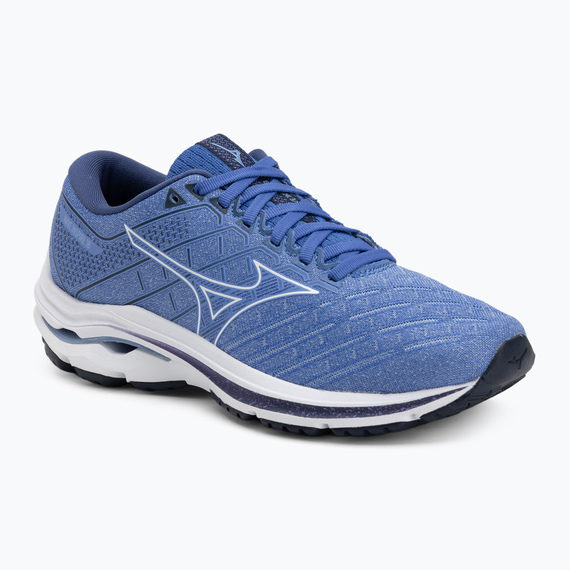 Buty do biegania damskie Mizuno Wave Inspire 18 amparo blue/white/deep cobalt 