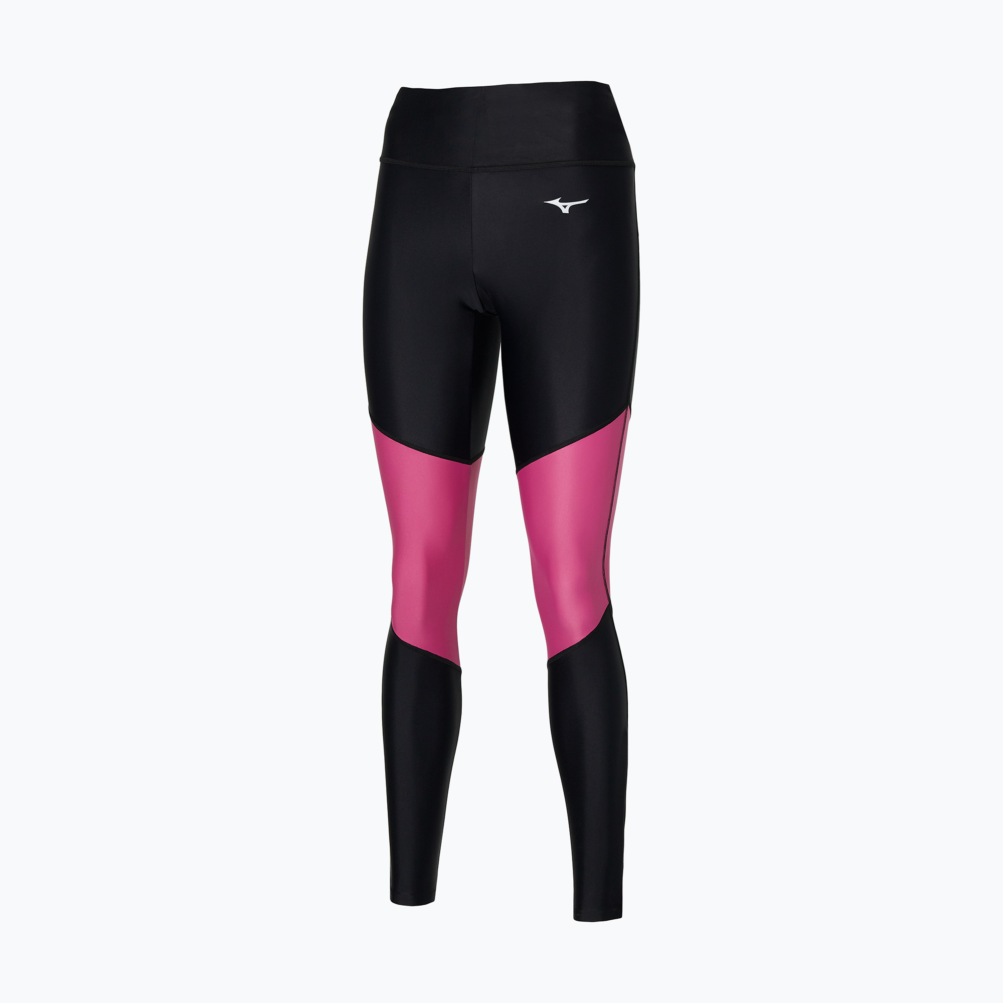 Legginsy damskie do biegania Mizuno Core Long black/magenta haze | WYSYŁKA W 24H | 30 DNI NA ZWROT