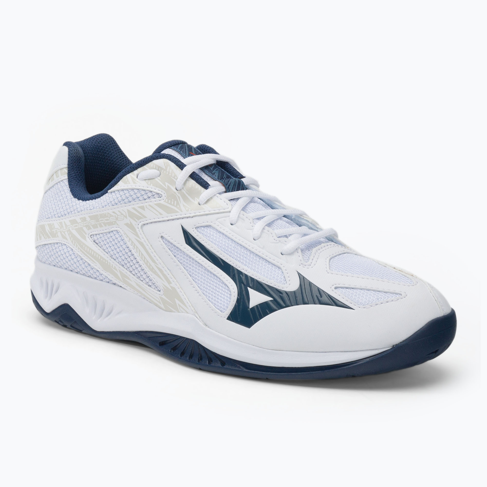 Buty do siatkówki męskie Mizuno Thunder Blade 3 białe V1GA217022 | WYSYŁKA W 24H | 30 DNI NA ZWROT