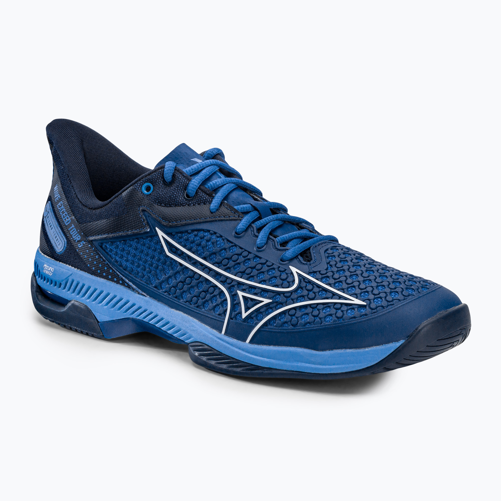 Buty do tenisa męskie Mizuno Wave Exceed Tour 5 AC true blue/white/dress blues | WYSYŁKA W 24H | 30 DNI NA ZWROT