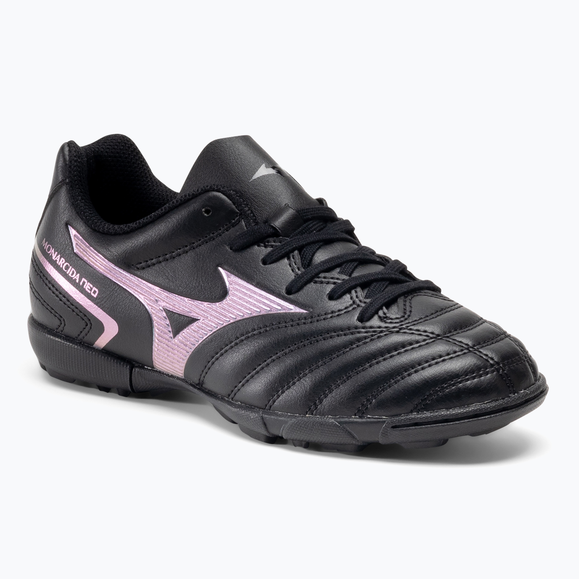 Zdjęcia - Buty piłkarskie Mizuno  dziecięce  Monarcida II Sel AS Jr black/iridescent | 