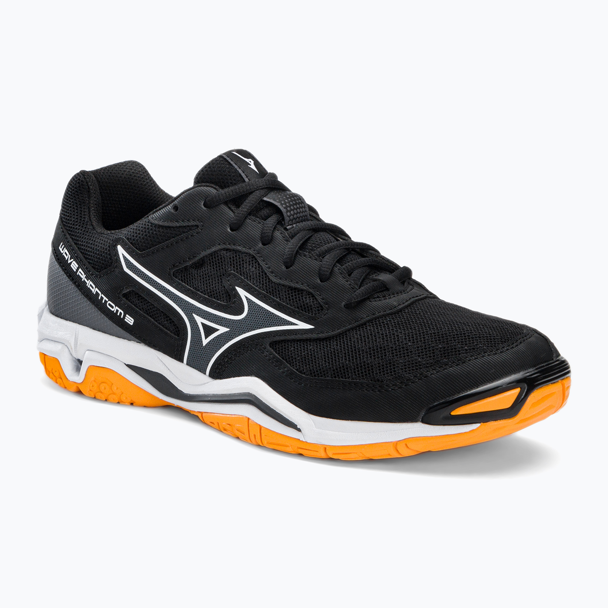 Buty do piłki ręcznej męskie Mizuno Wave Phantom 3 czarne X1GA226044 | WYSYŁKA W 24H | 30 DNI NA ZWROT