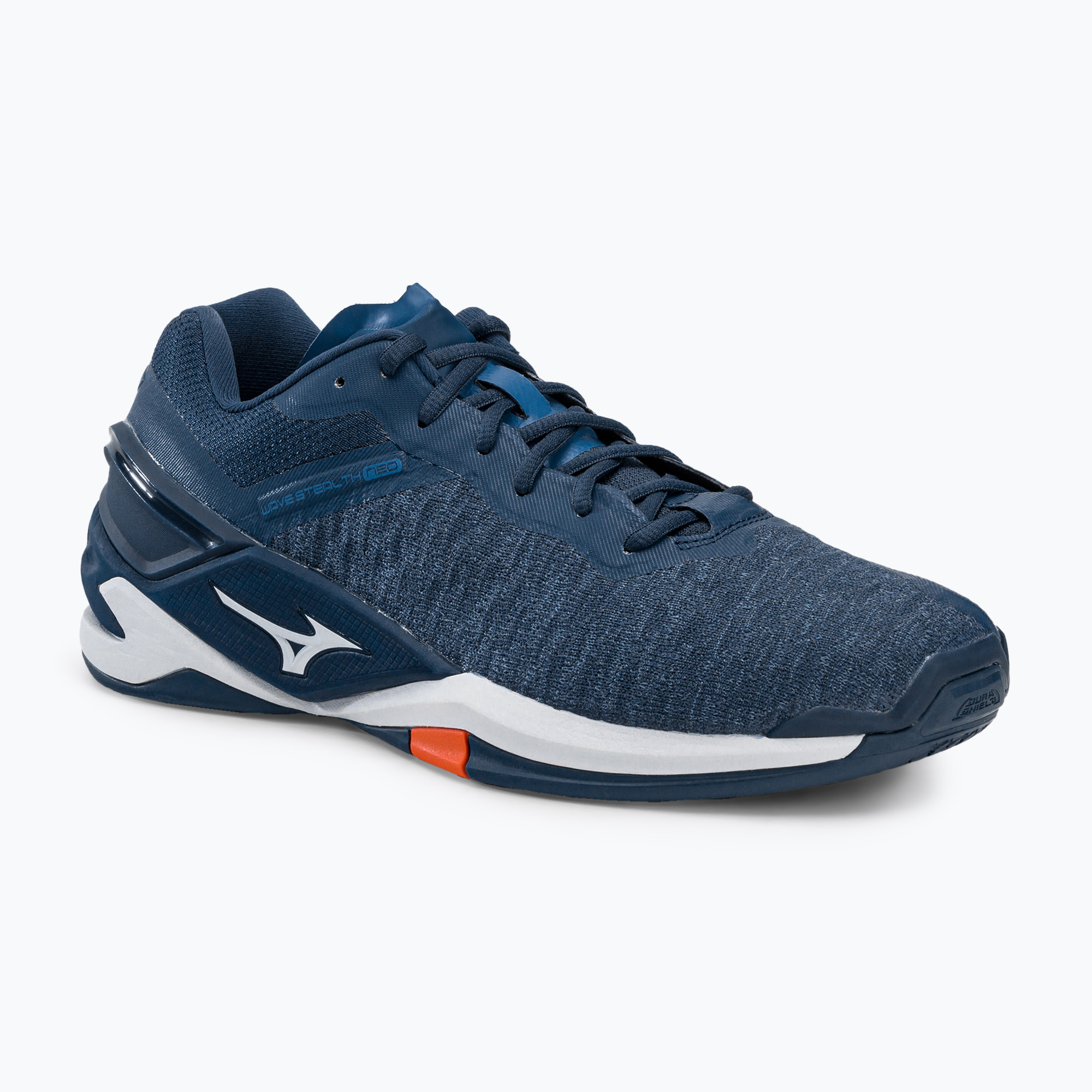 Buty do piłki ręcznej Mizuno Wave Stealth Neo dark denim/white/blue jasper | WYSYŁKA W 24H | 30 DNI NA ZWROT