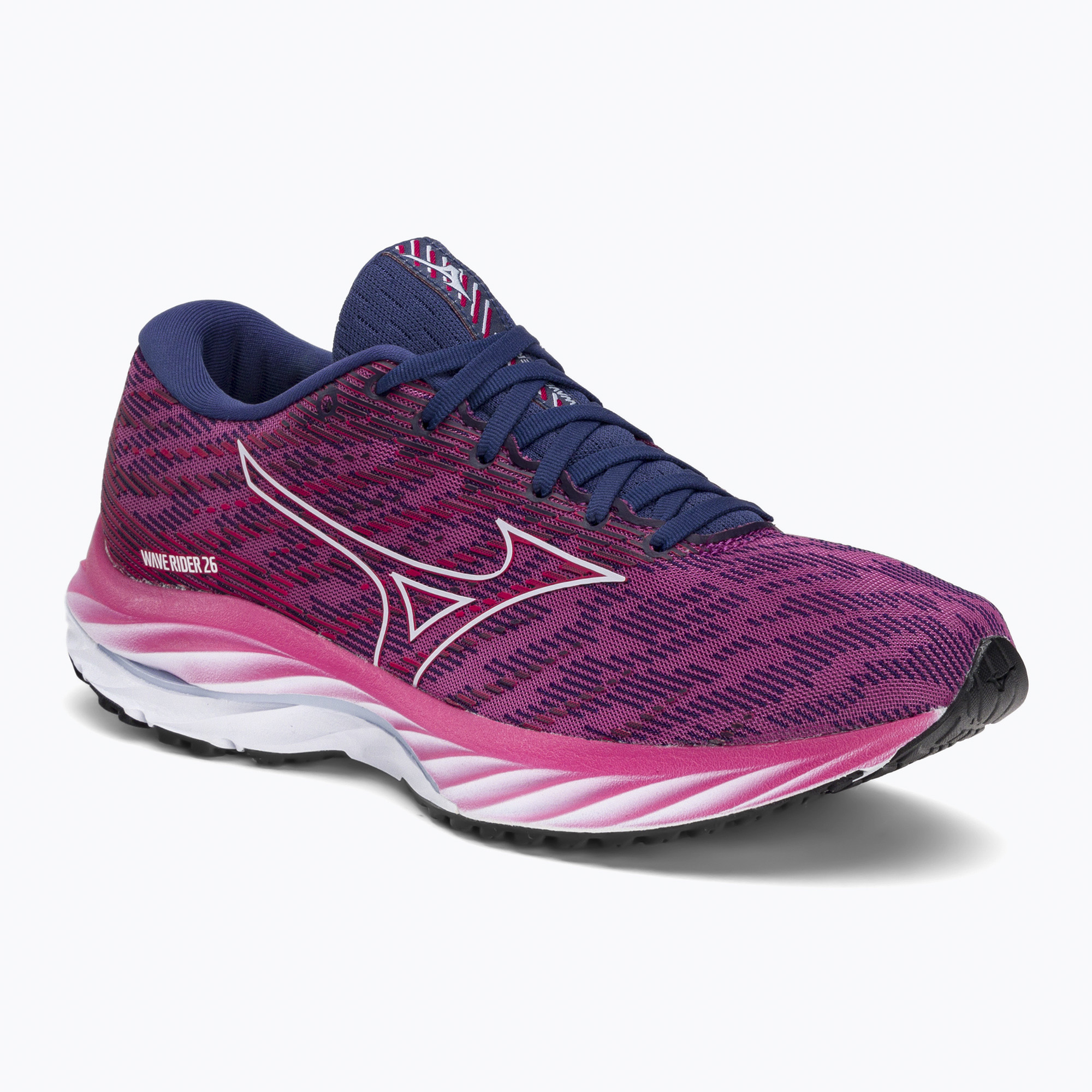Buty do biegania damskie Mizuno Wave Rider 26 różowe J1GD220327 | WYSYŁKA W 24H | 30 DNI NA ZWROT