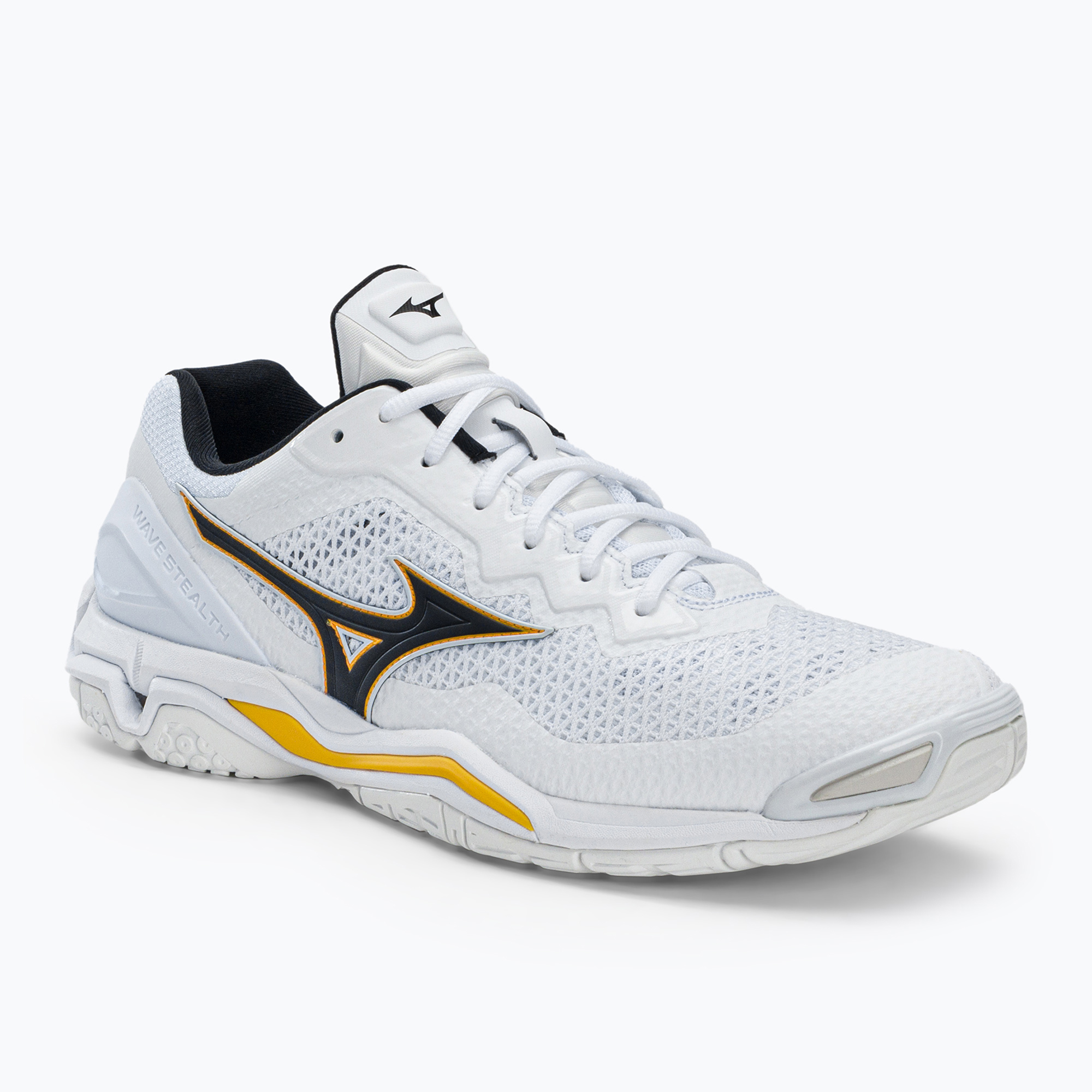 Buty do piłki ręcznej Mizuno Wave Stealth V białe X1GA180013 | WYSYŁKA W 24H | 30 DNI NA ZWROT