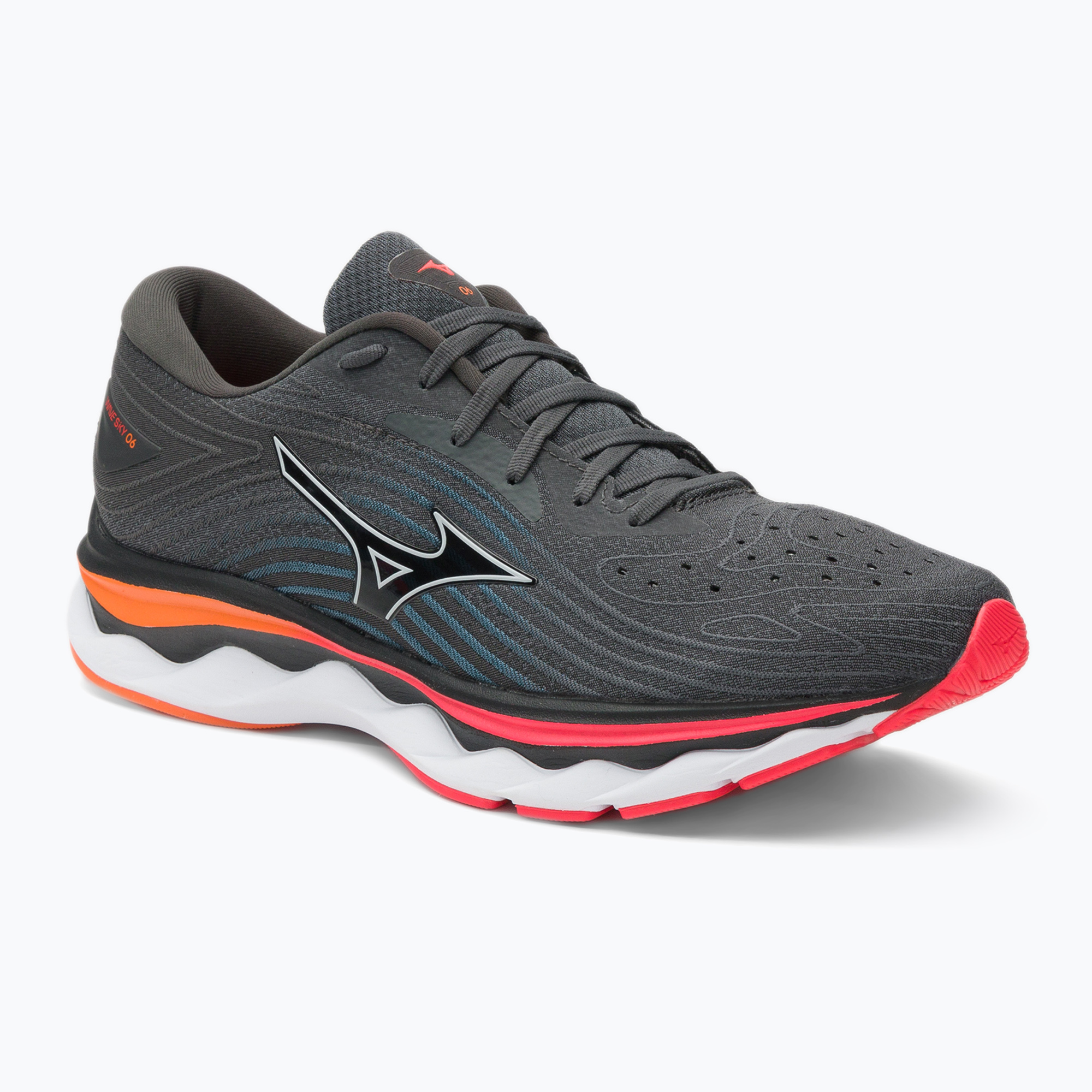 Buty do biegania męskie Mizuno Wave Sky 6 Iron Gate/Nimbus Cloud/Soleil J1GC220251 | WYSYŁKA W 24H | 30 DNI NA ZWROT