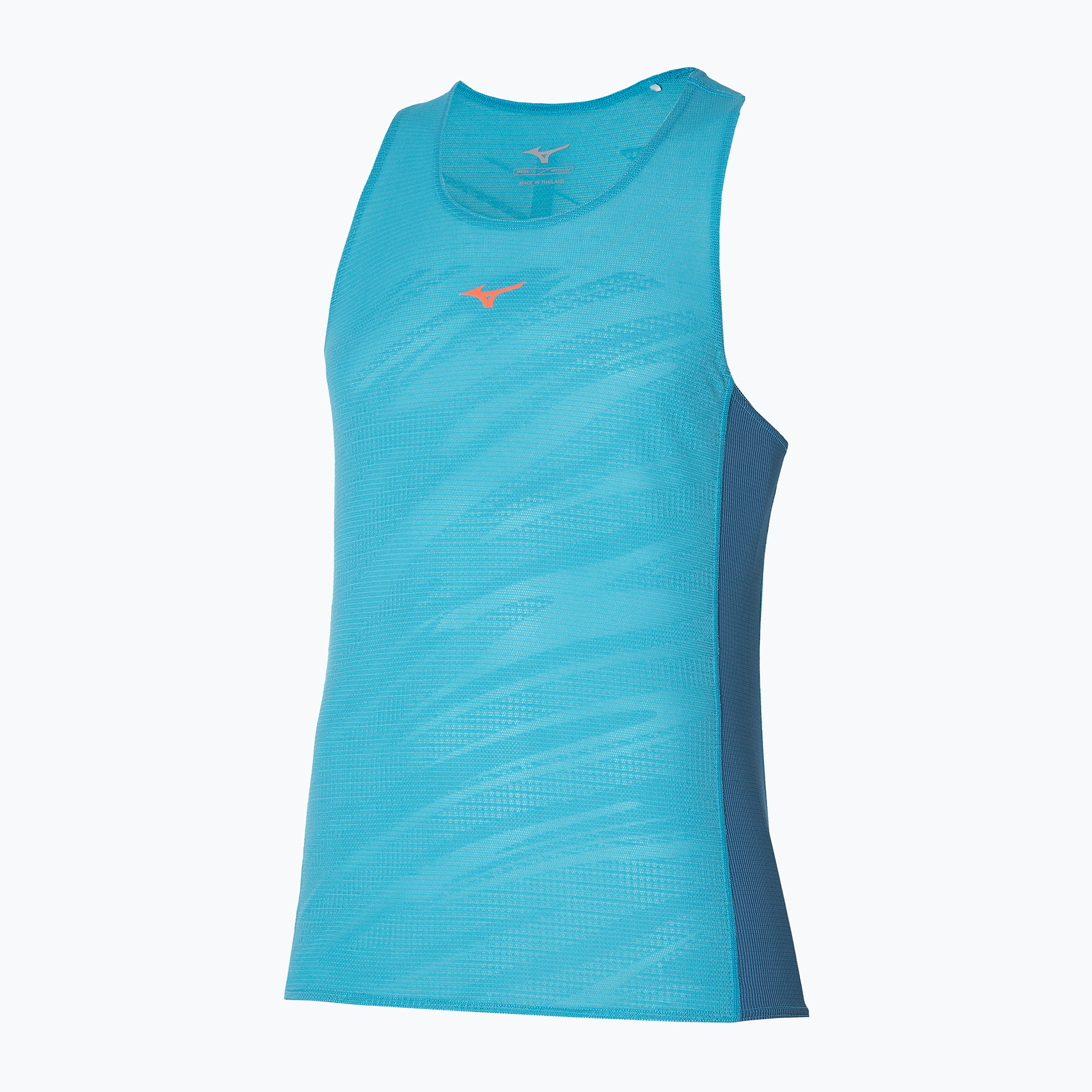 Koszulka do biegania męska Mizuno Aero Tank maui blue 