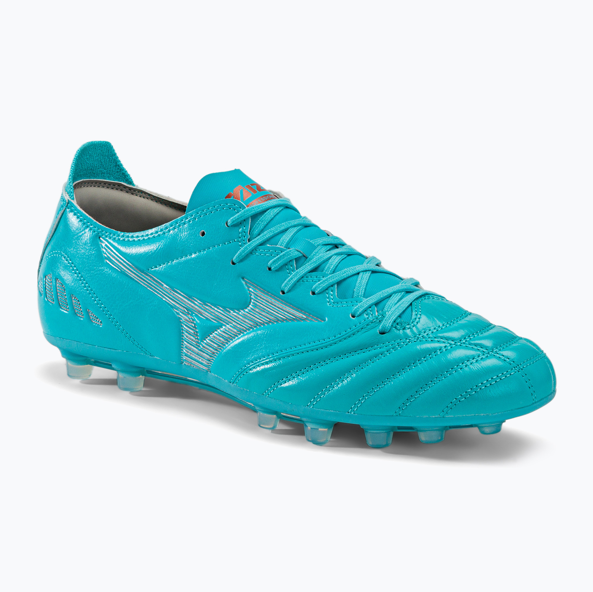 Buty piłkarskie Mizuno Morelia Neo III Pro AG niebieskie P1GA238425 | WYSYŁKA W 24H | 30 DNI NA ZWROT