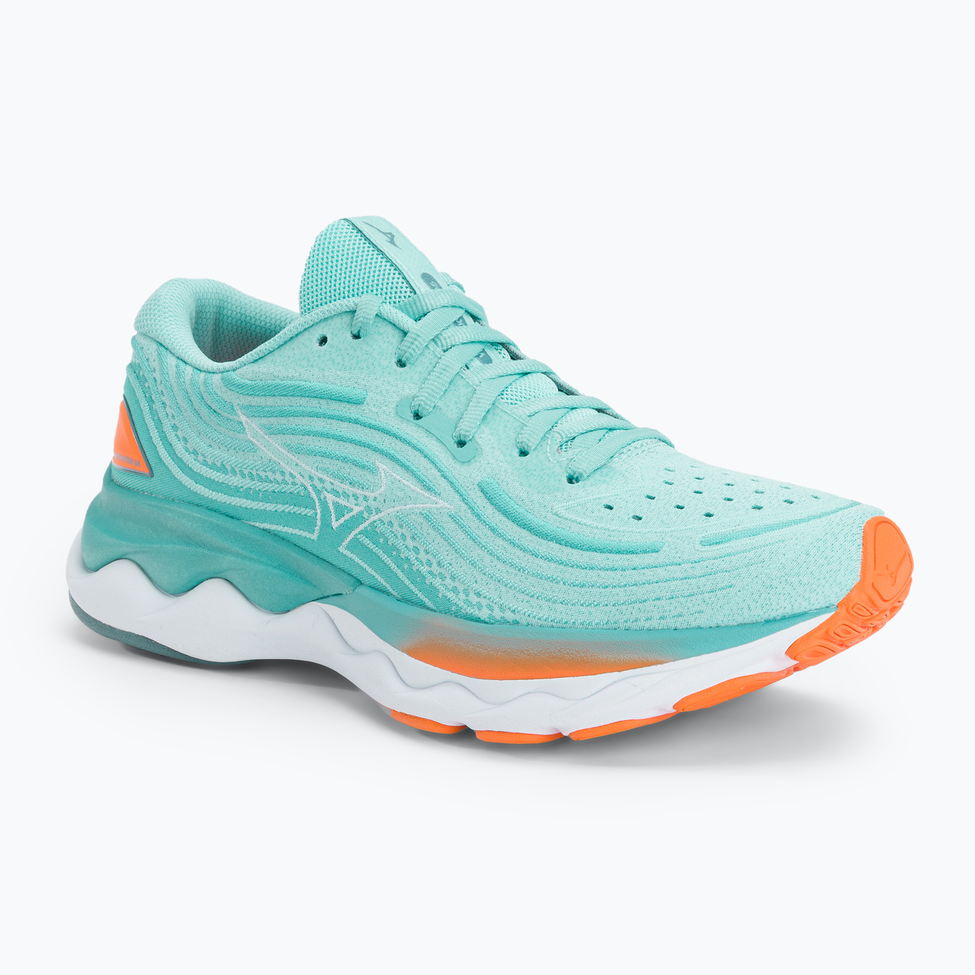 Buty do biegania damskie Mizuno Wave Skyrise 4 niebieskie J1GD230921 | WYSYŁKA W 24H | 30 DNI NA ZWROT