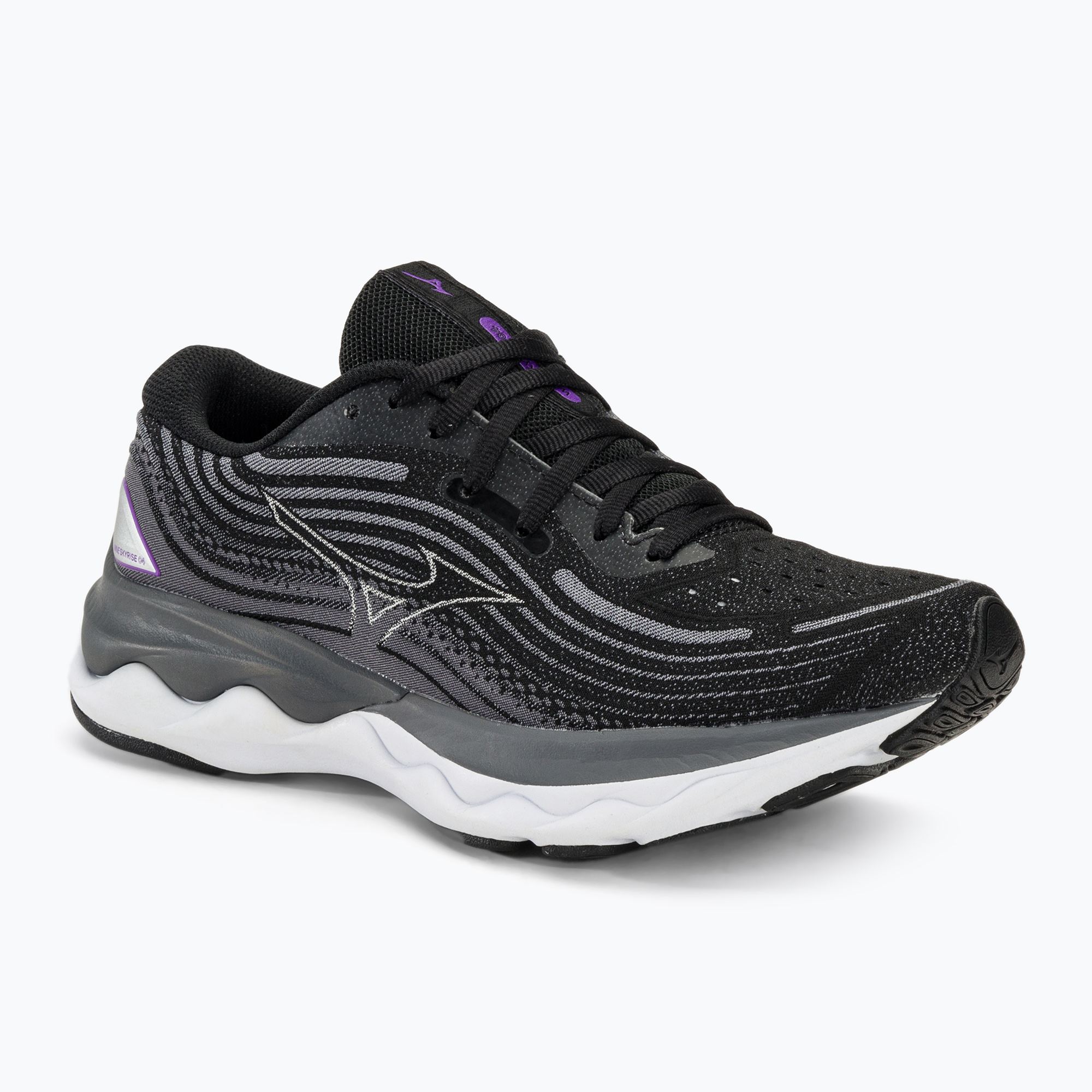 Buty do biegania damskie Mizuno Wave Skyrise 4 black/nimbclud/quiet shade | WYSYŁKA W 24H | 30 DNI NA ZWROT