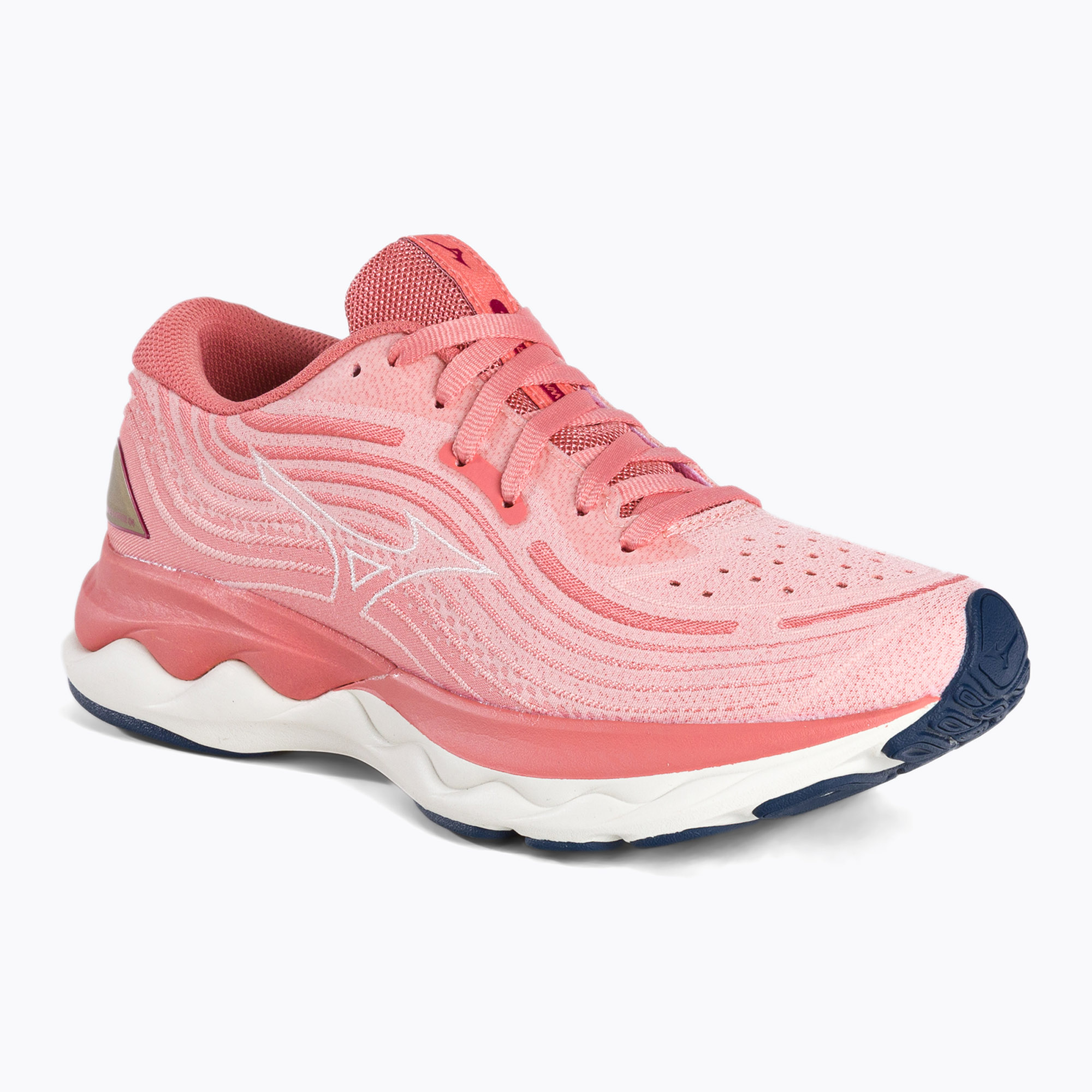 Buty do biegania damskie Mizuno Wave Skyrise 4 różowe J1GD230923 | WYSYŁKA W 24H | 30 DNI NA ZWROT