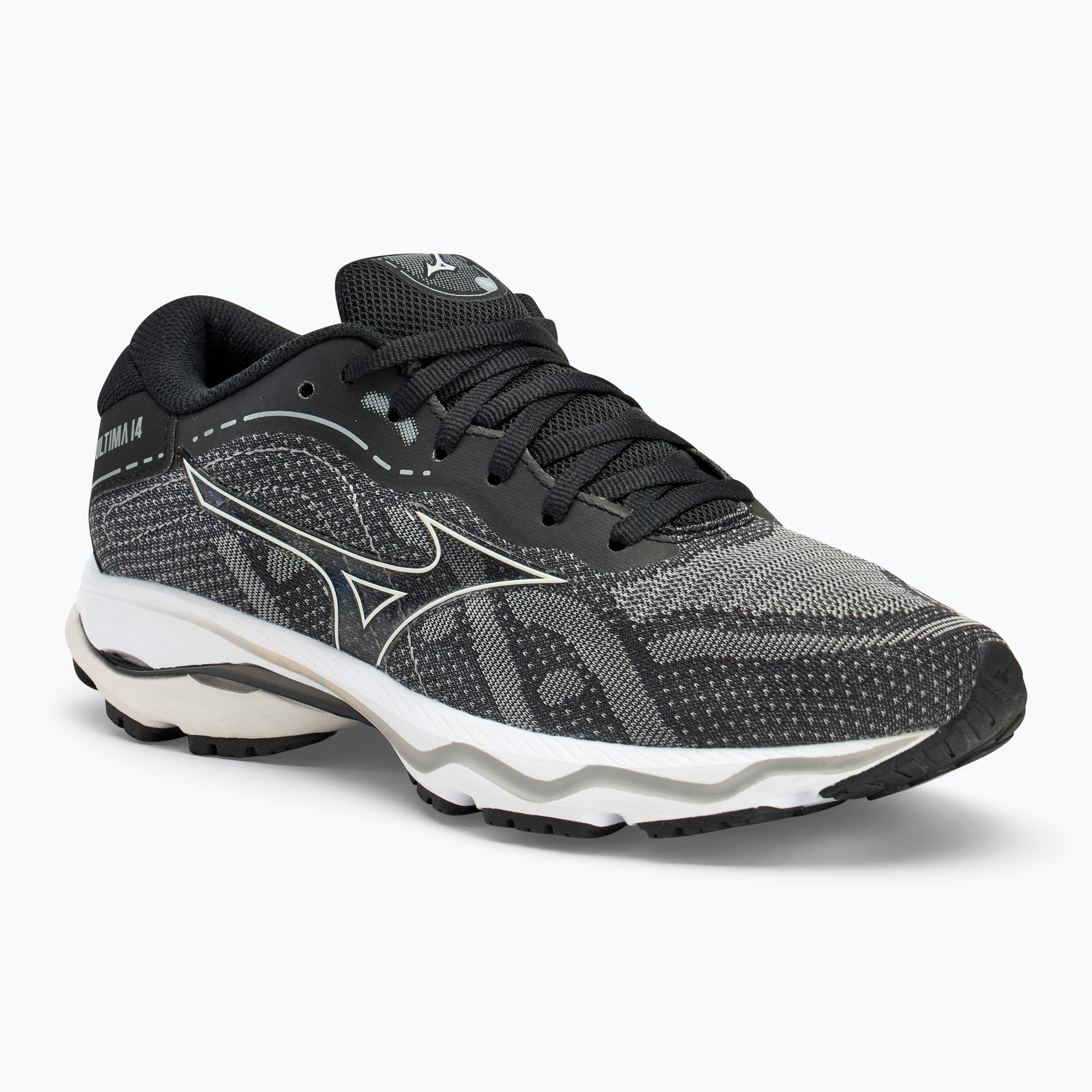 Buty do biegania damskie Mizuno Wave Ultima 14 black/ silver/ nimbuscloud | WYSYŁKA W 24H | 30 DNI NA ZWROT