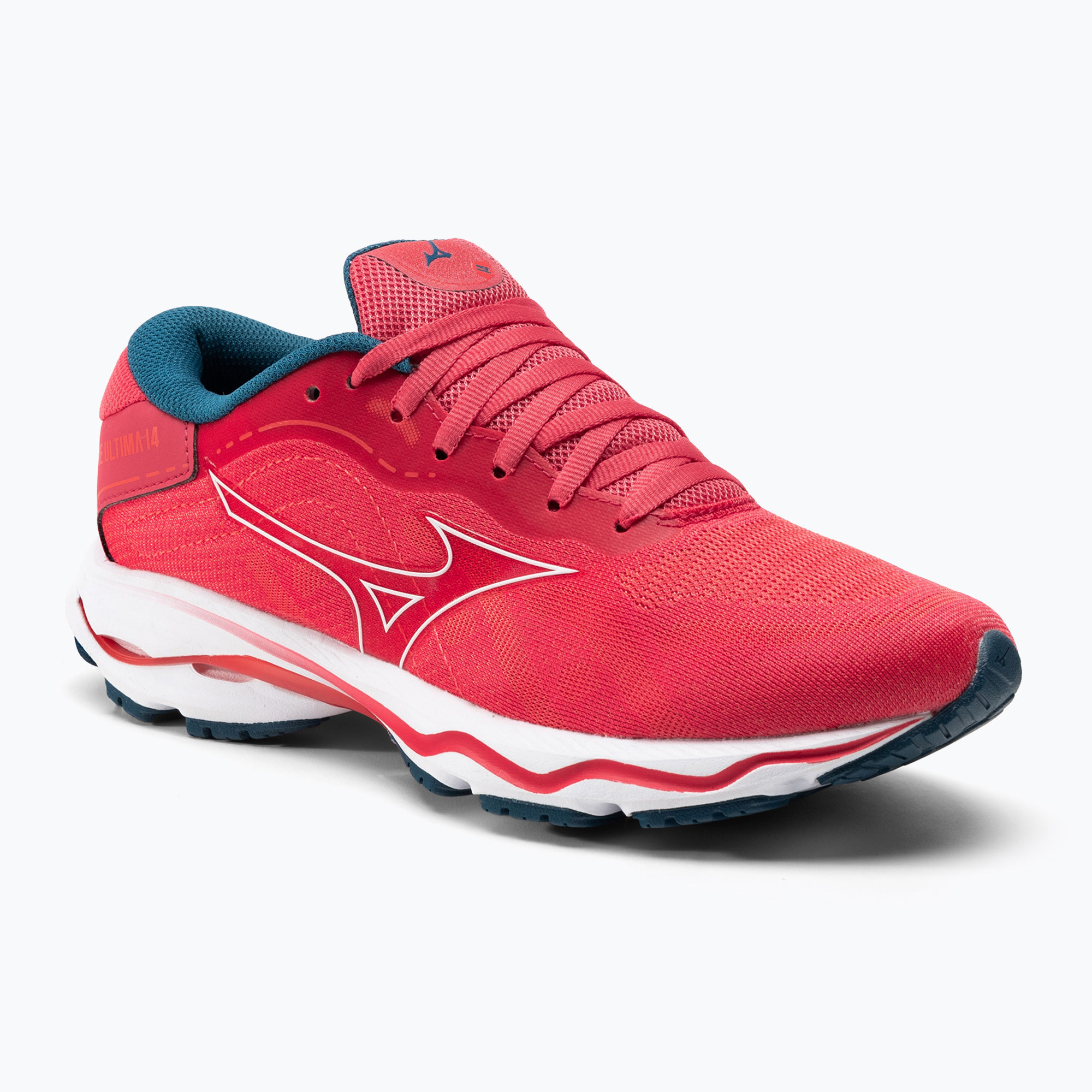 Buty do biegania damskie Mizuno Wave Ultima 14 parad pink/ white/ ink blue | WYSYŁKA W 24H | 30 DNI NA ZWROT