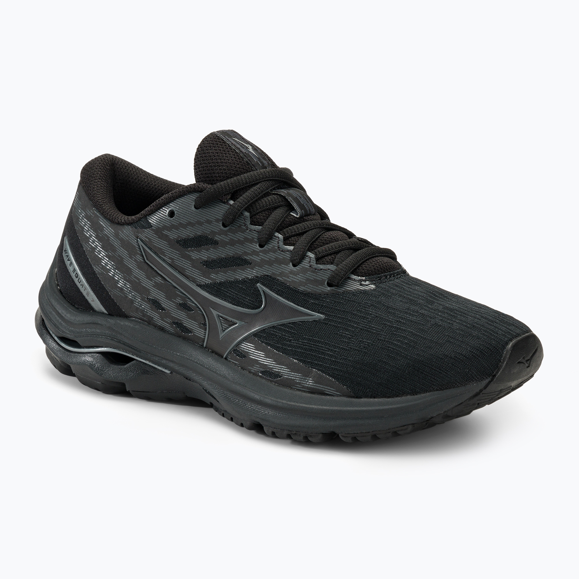 Buty do biegania damskie Mizuno Wave Equate 7 black/metallic gray | WYSYŁKA W 24H | 30 DNI NA ZWROT