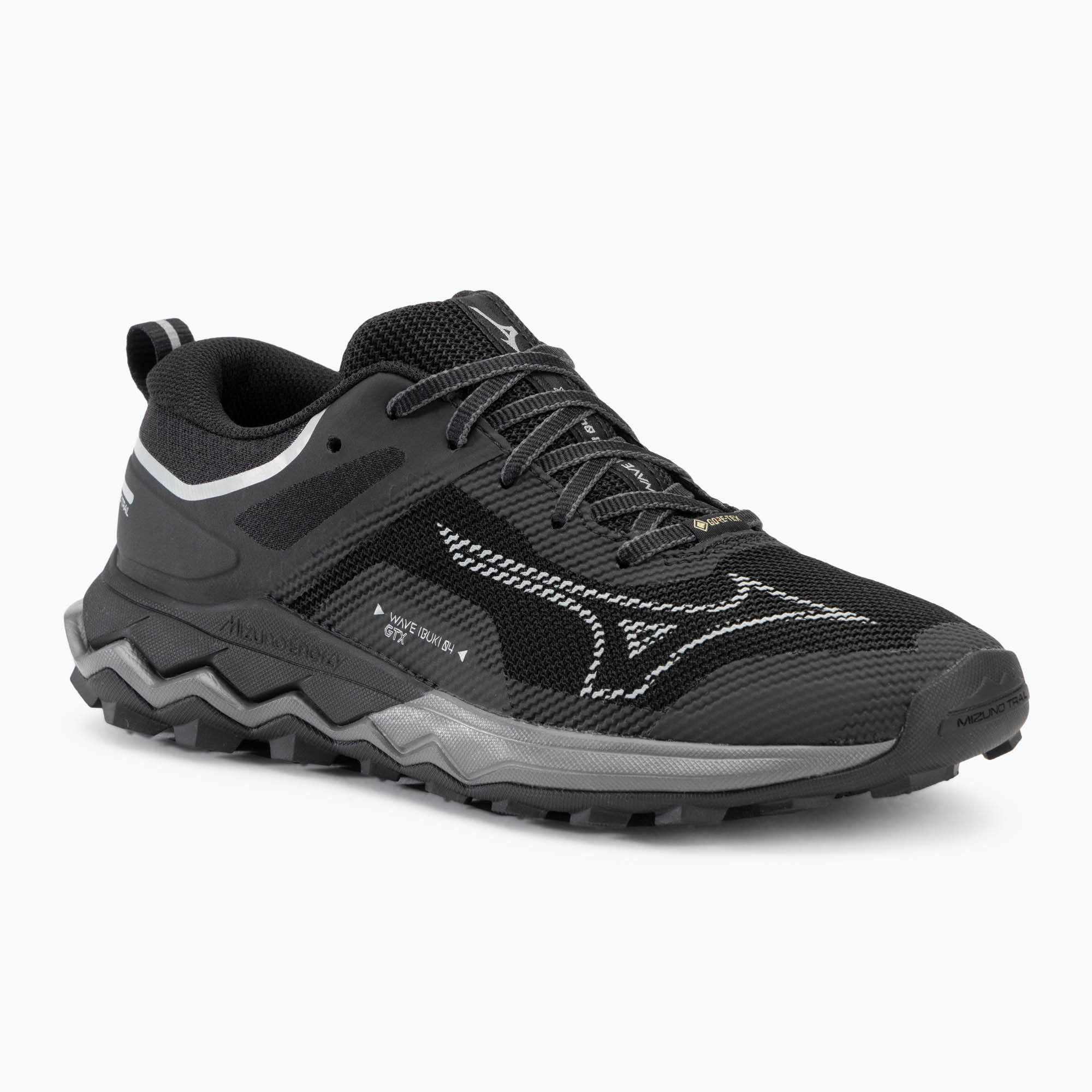 Buty do biegania damskie Mizuno Wave Ibuki 4 GTX black/silver/quiet | WYSYŁKA W 24H | 30 DNI NA ZWROT