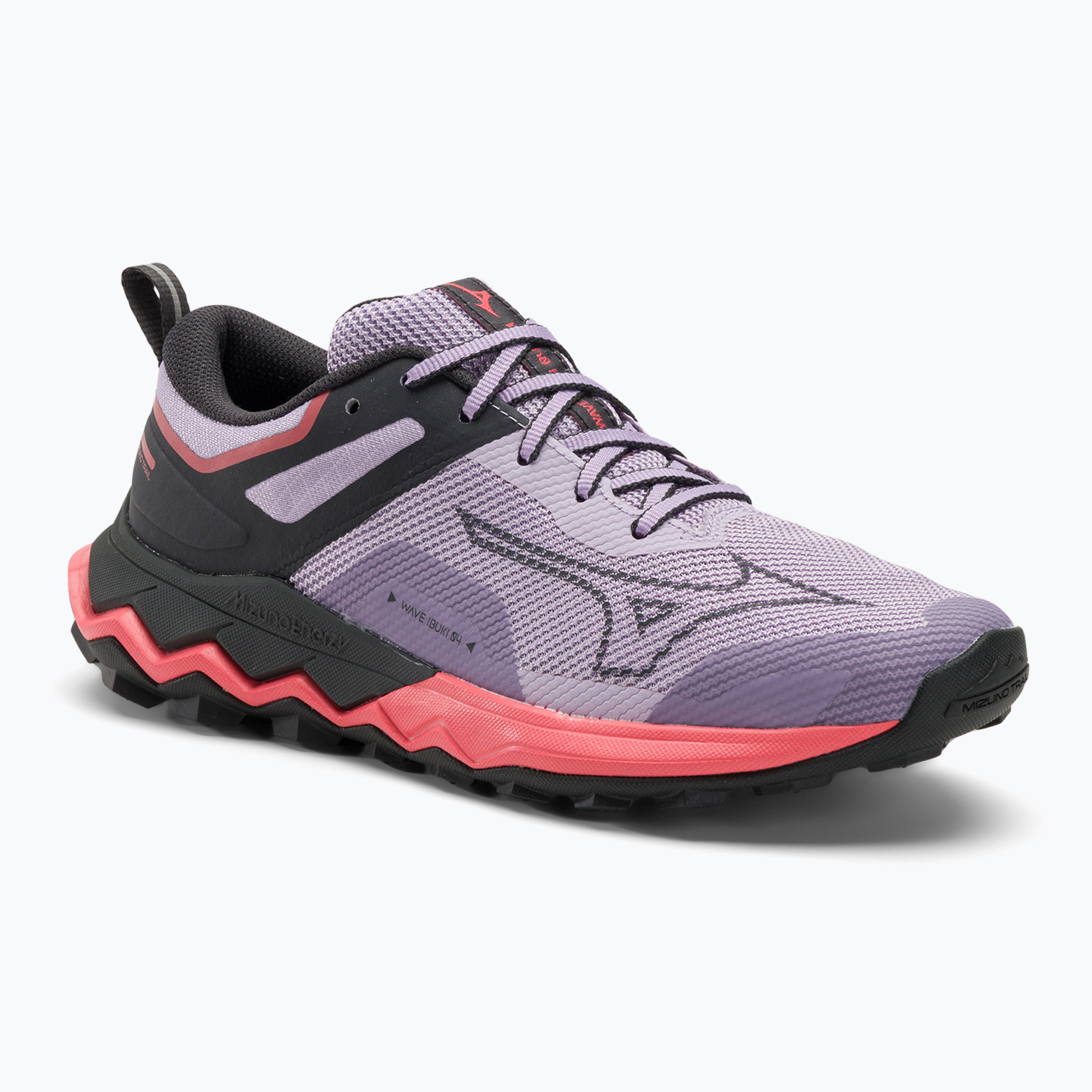 Buty do biegania damskie Mizuno Wave Ibuki 4 pastel lilac/black oyster/sun kissed coral | WYSYŁKA W 24H | 30 DNI NA ZWROT