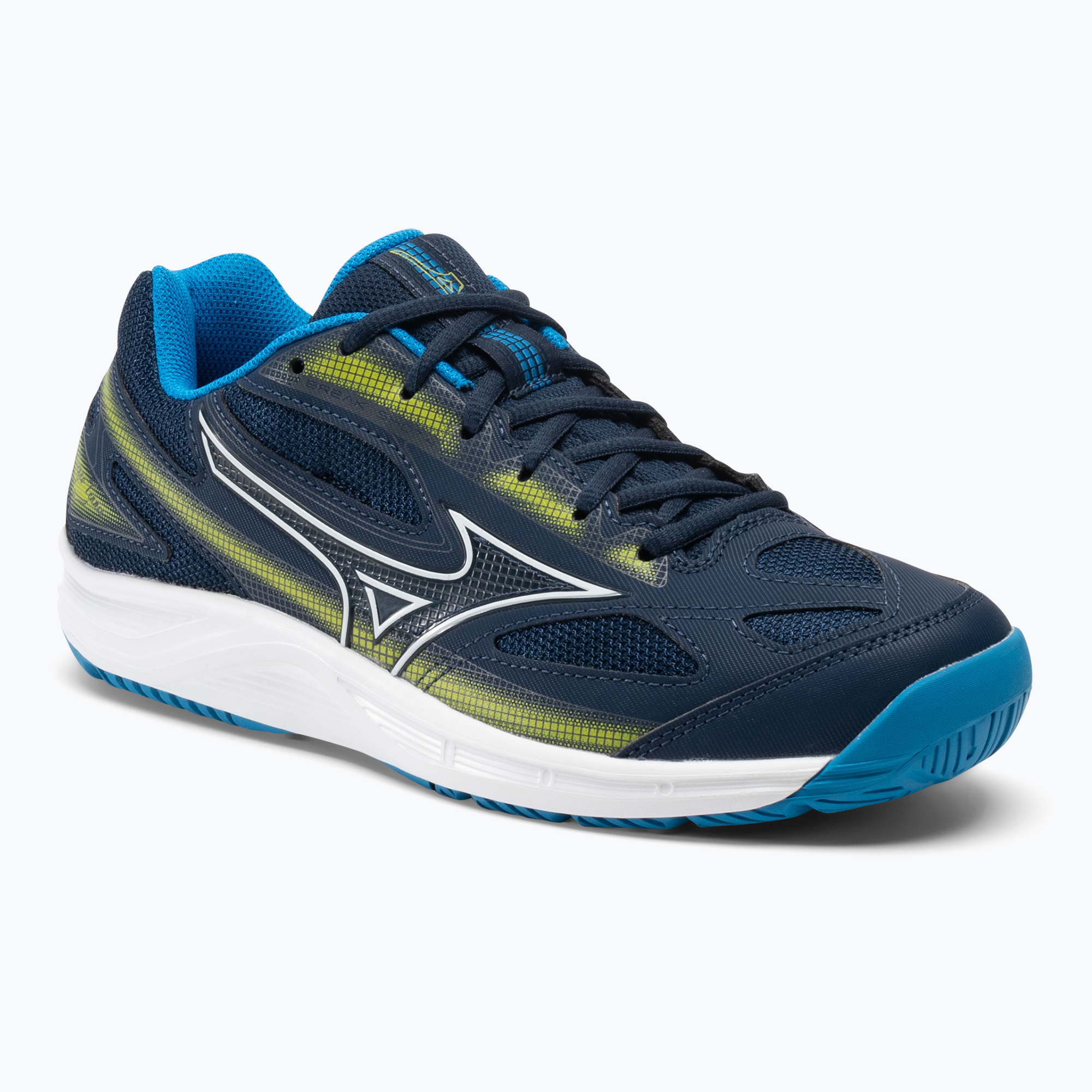 Buty do tenisa Mizuno Break Shot 4 AC dress blues/ jet blue/ sulphur spring | WYSYŁKA W 24H | 30 DNI NA ZWROT