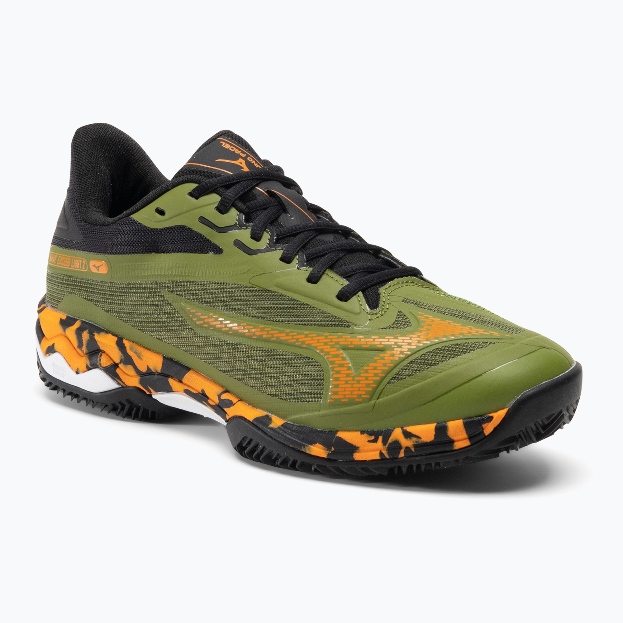 Buty do padla męskie Mizuno Wave Exceed Light 2 Padel calliste green/vibrant orange/black | WYSYŁKA W 24H | 30 DNI NA ZWROT