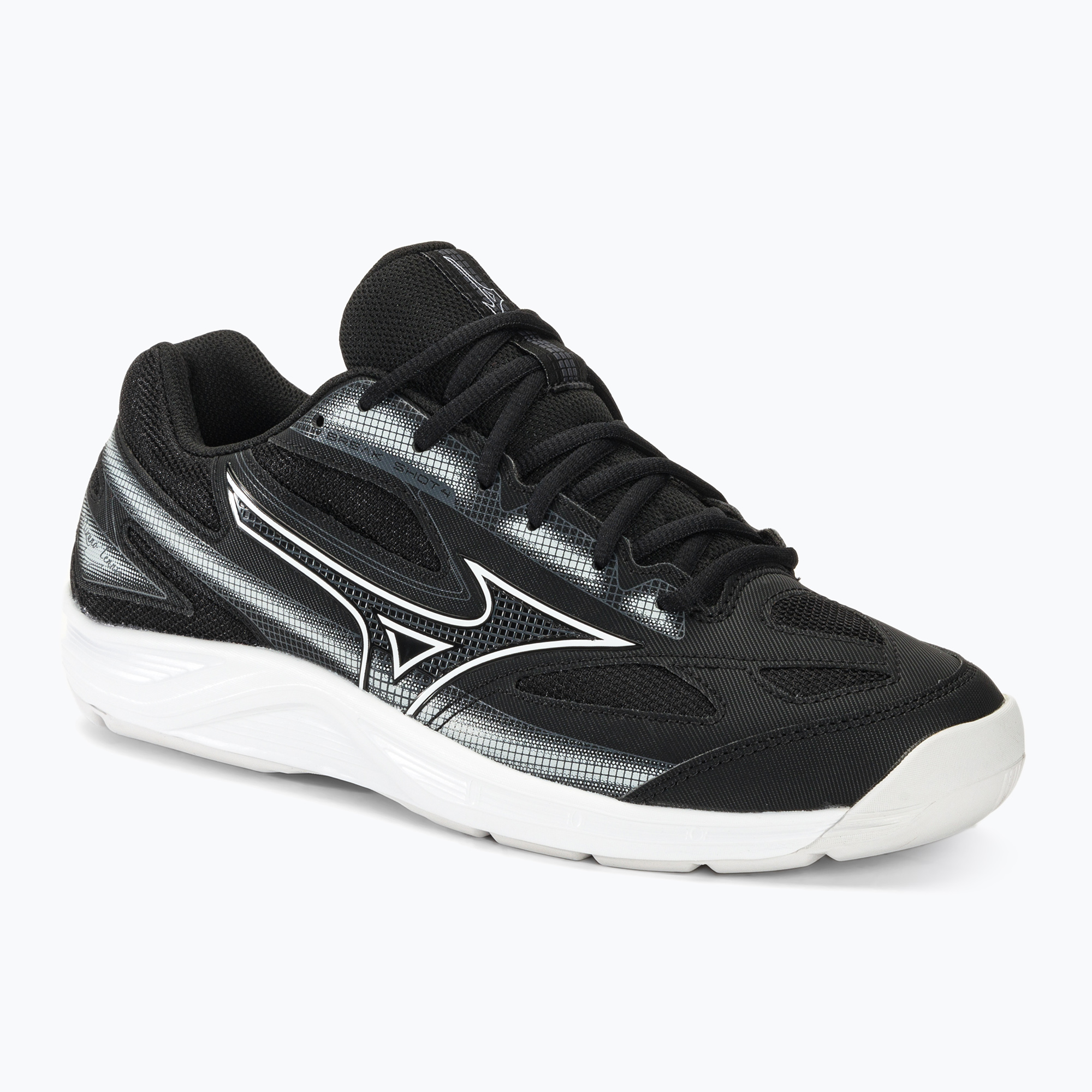 Buty do tenisa męskie Mizuno Break Shot 4 CS black/white/harbor mist | WYSYŁKA W 24H | 30 DNI NA ZWROT