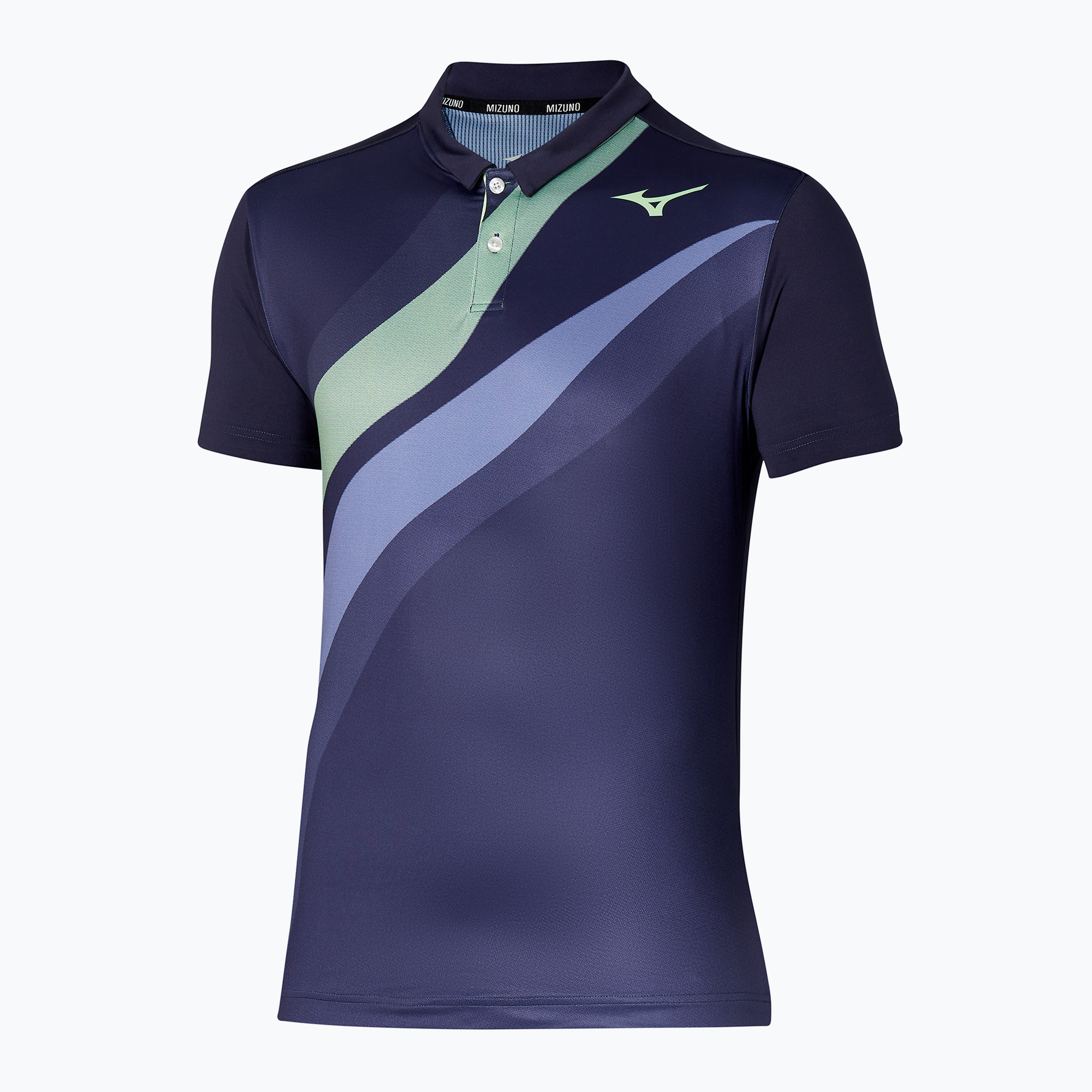 Koszulka polo tenisowa męska Mizuno Release Shadow evening blue | WYSYŁKA W 24H | 30 DNI NA ZWROT