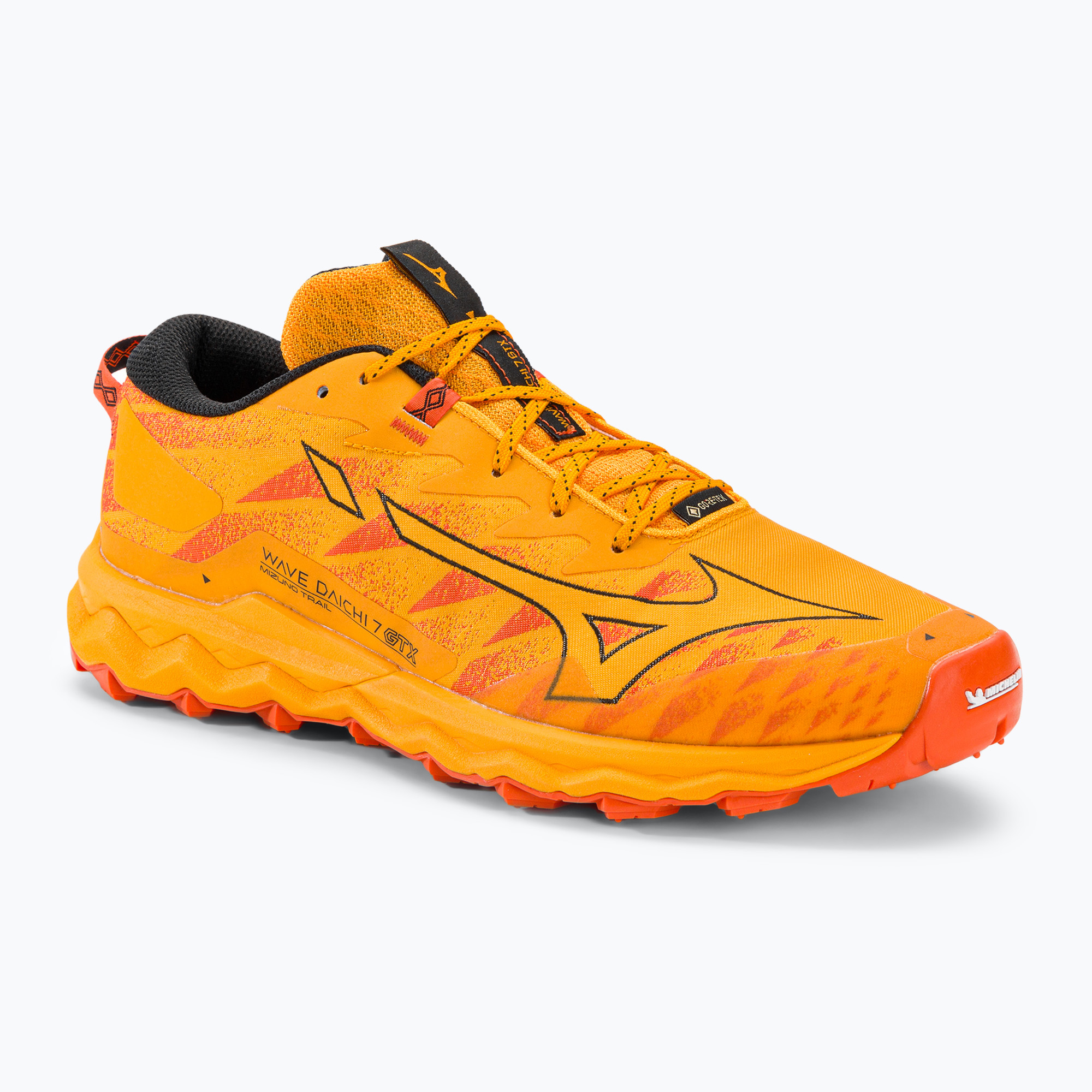 Buty do biegania męskie Mizuno Wave Daichi 7 GTX zinnia/tigerlily/black | WYSYŁKA W 24H | 30 DNI NA ZWROT