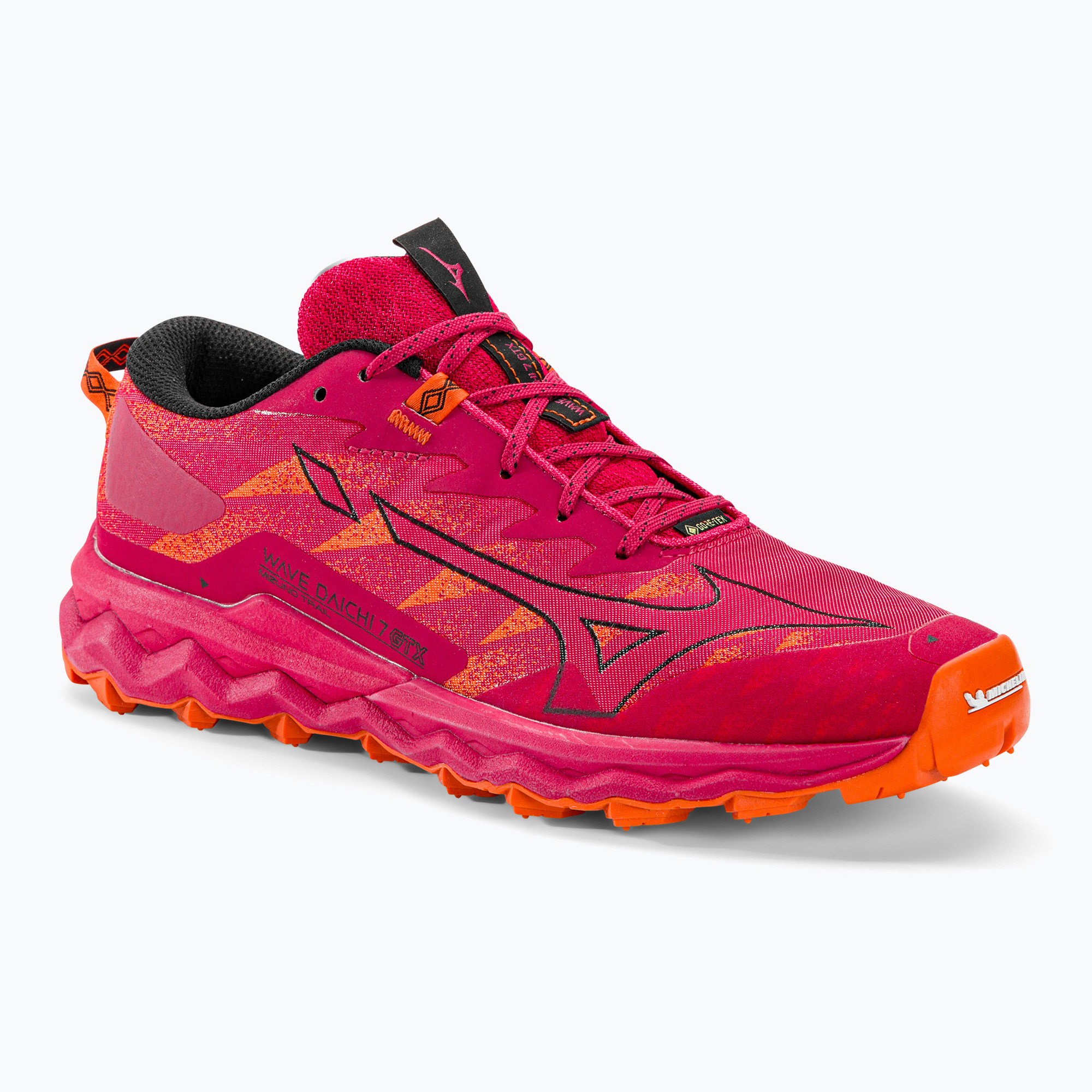 Buty do biegania damskie Mizuno Wave Daichi 7 GTX jazzy/tigerlily/black | WYSYŁKA W 24H | 30 DNI NA ZWROT