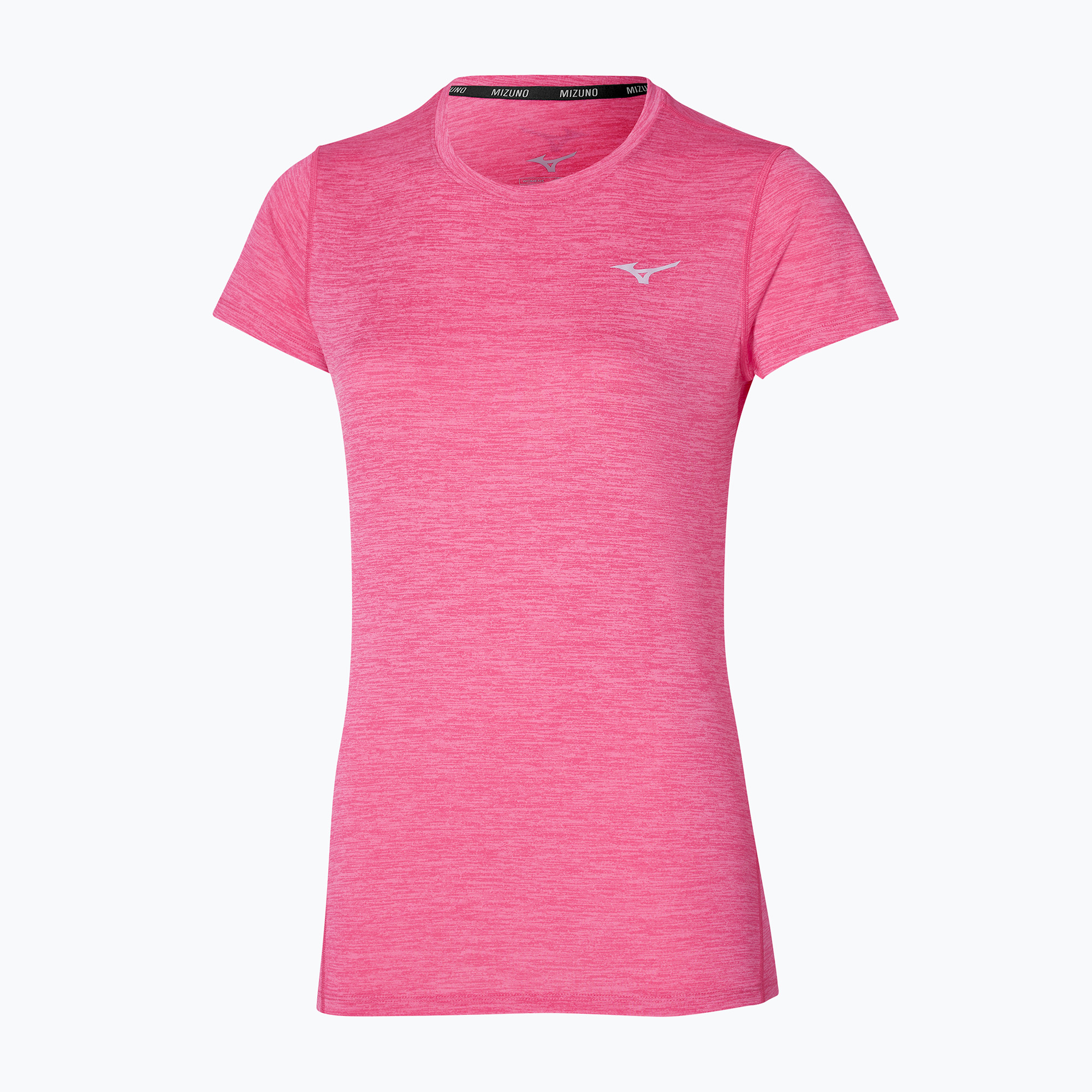 Koszulka do biegania damska Mizuno Impulse Core Tee sangria sunset 
