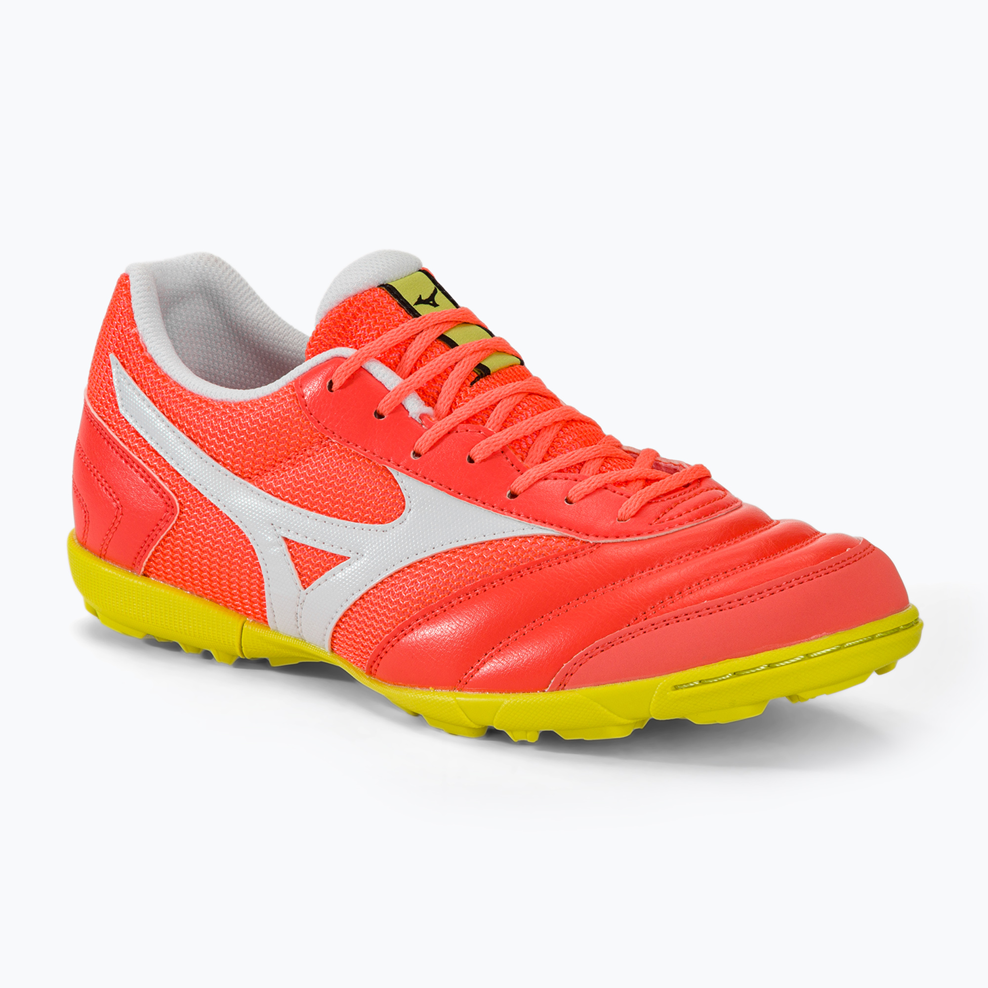 Фото - Футбольні бутси Mizuno Buty piłkarskie męskie  Morelia Sala Club TF neon flame/white | WYSY 