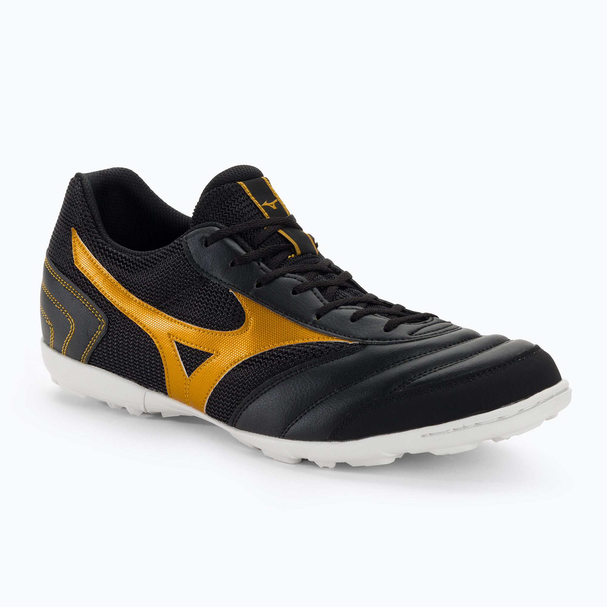 Фото - Футбольні бутси Mizuno Buty piłkarskie męskie  Morelia Sala Club TF black/mp gold | WYSYŁKA 